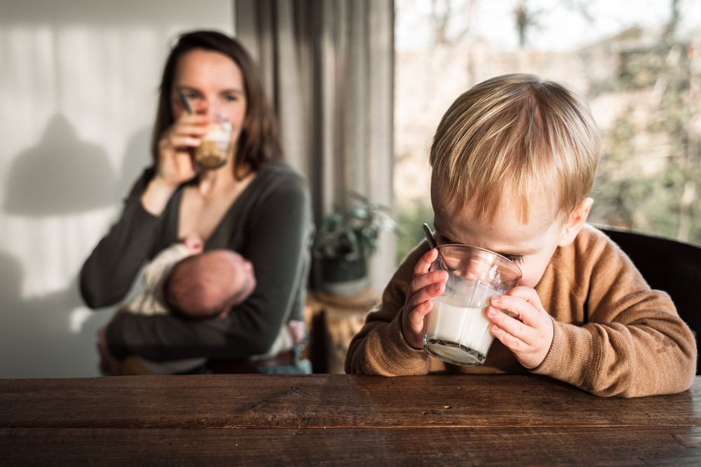 A series of intimate lifestyle photos showing people sharing coffee and quiet moments together.