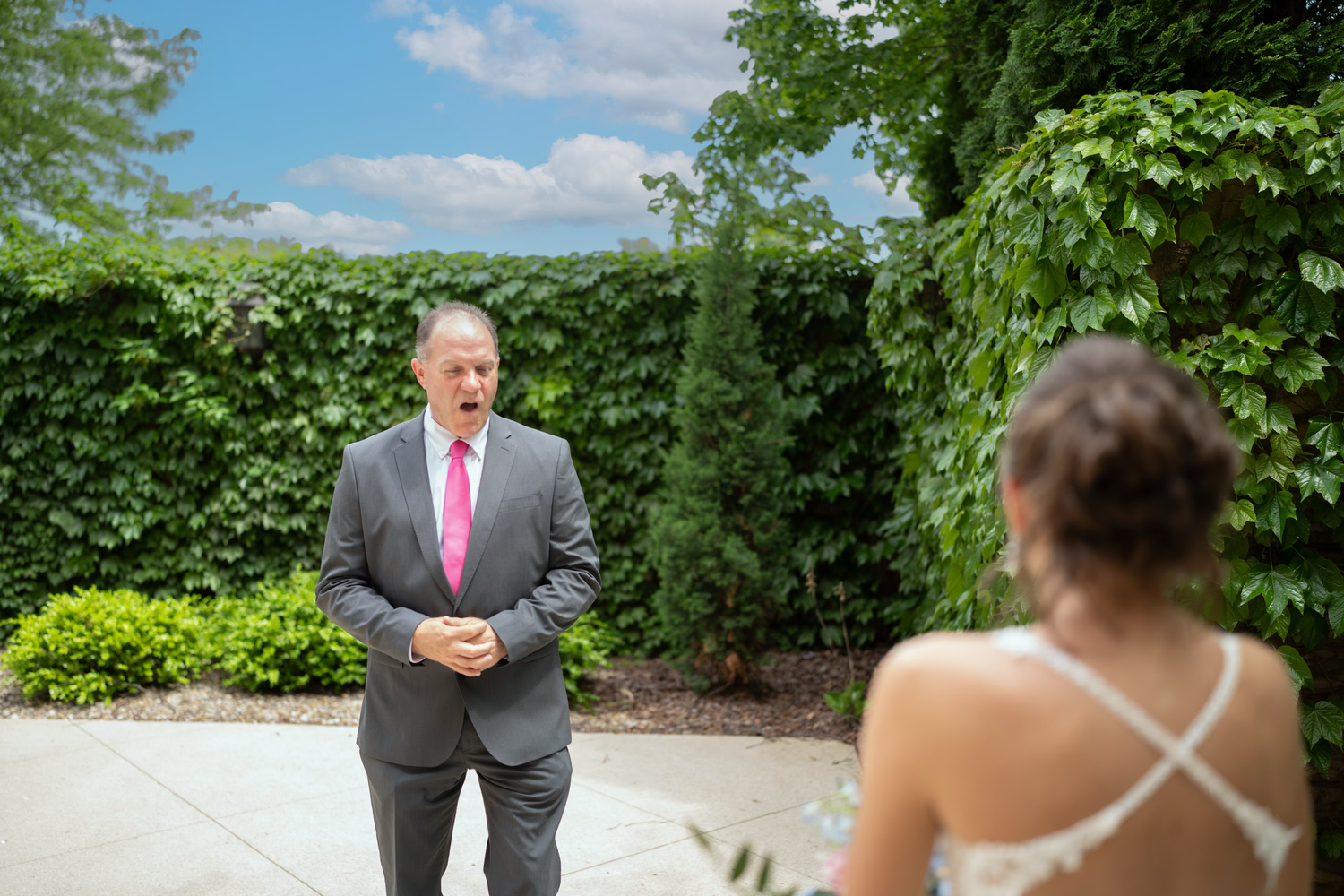 A first look with dad at the club at corazon
