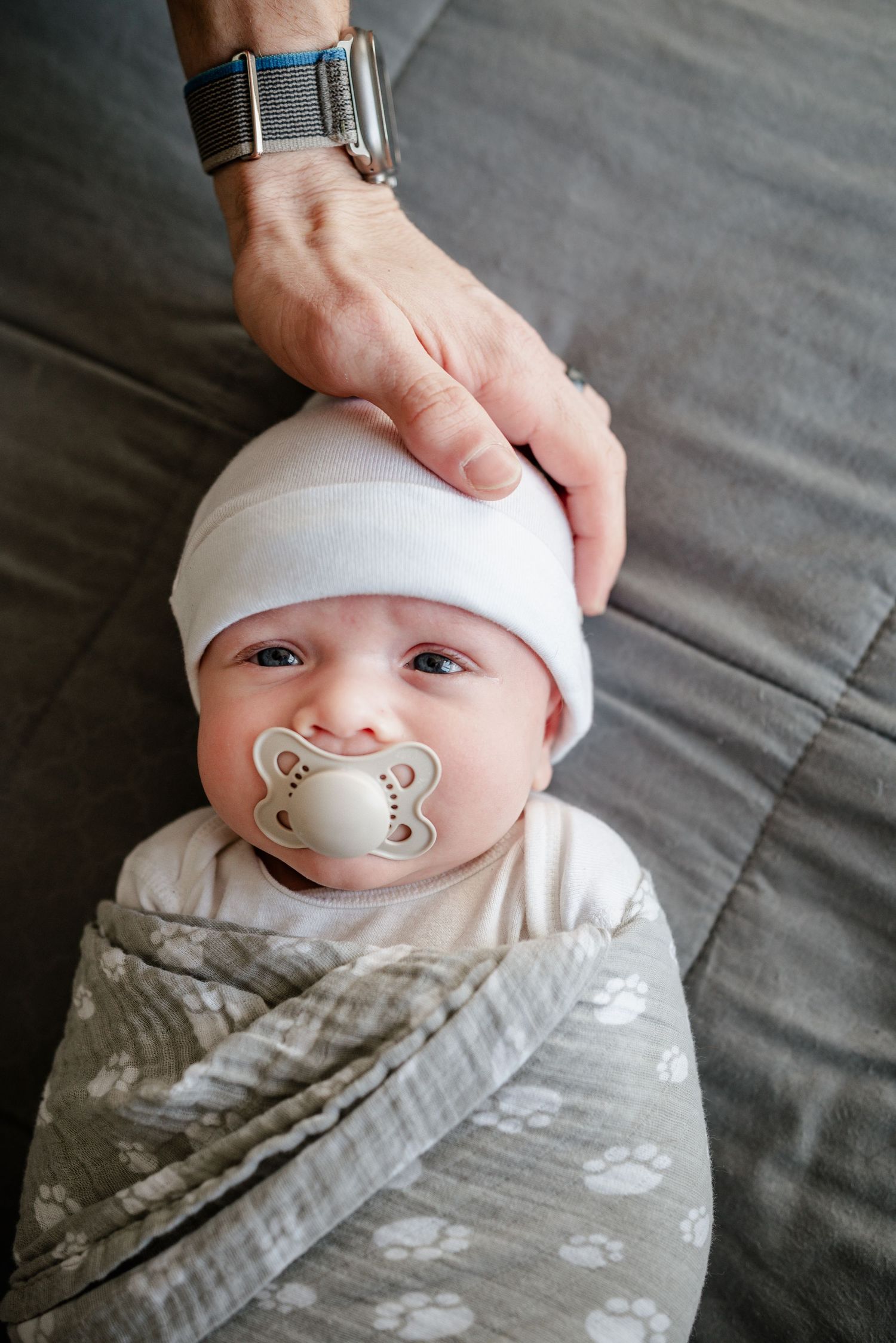 Memphis Family Photographer captures Day in the Life moments for local Mississippi family capturing father and son.