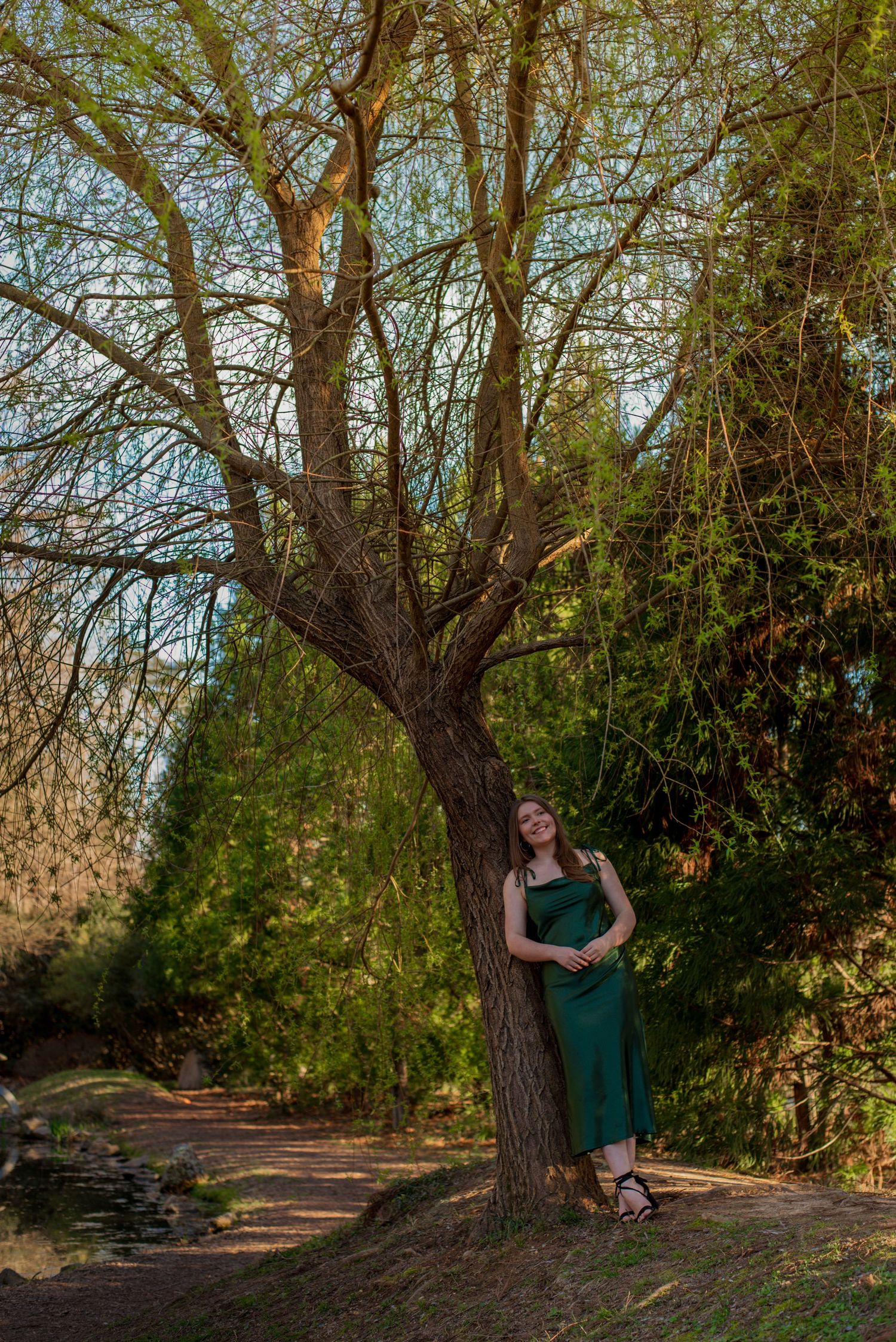 Young woman in nature