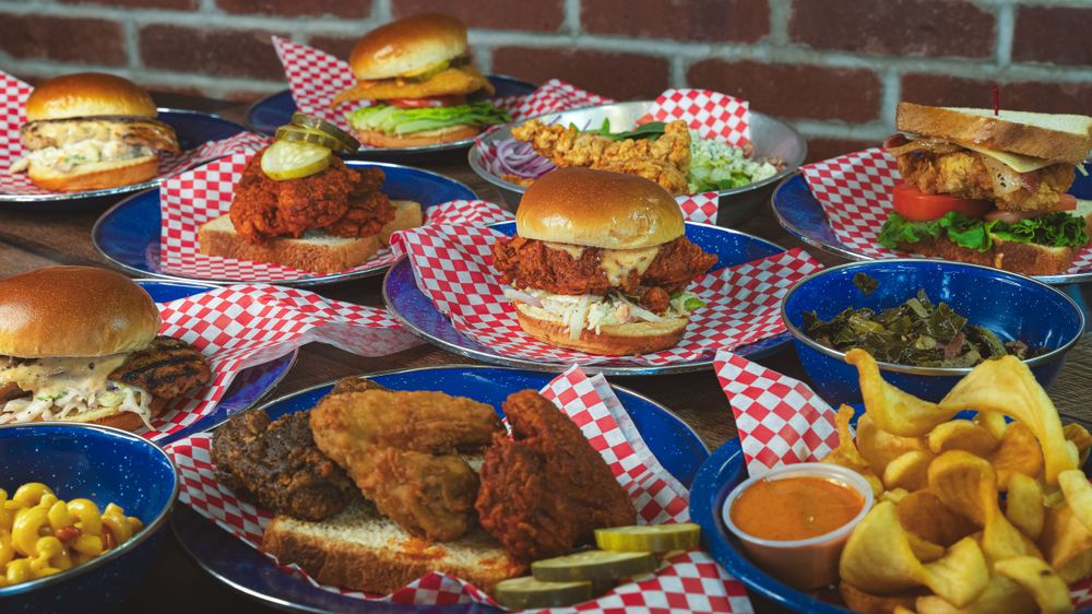 chicken sandwiches food photography restaurant