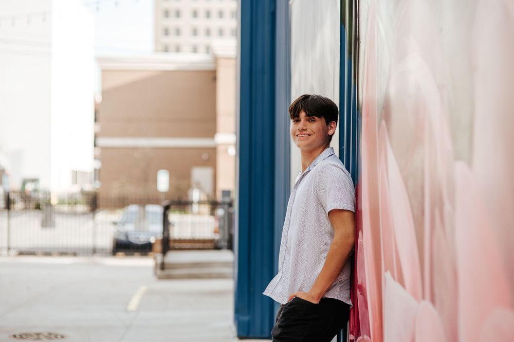 Senior Photography Session, Downtown Fort Wayne, Indiana