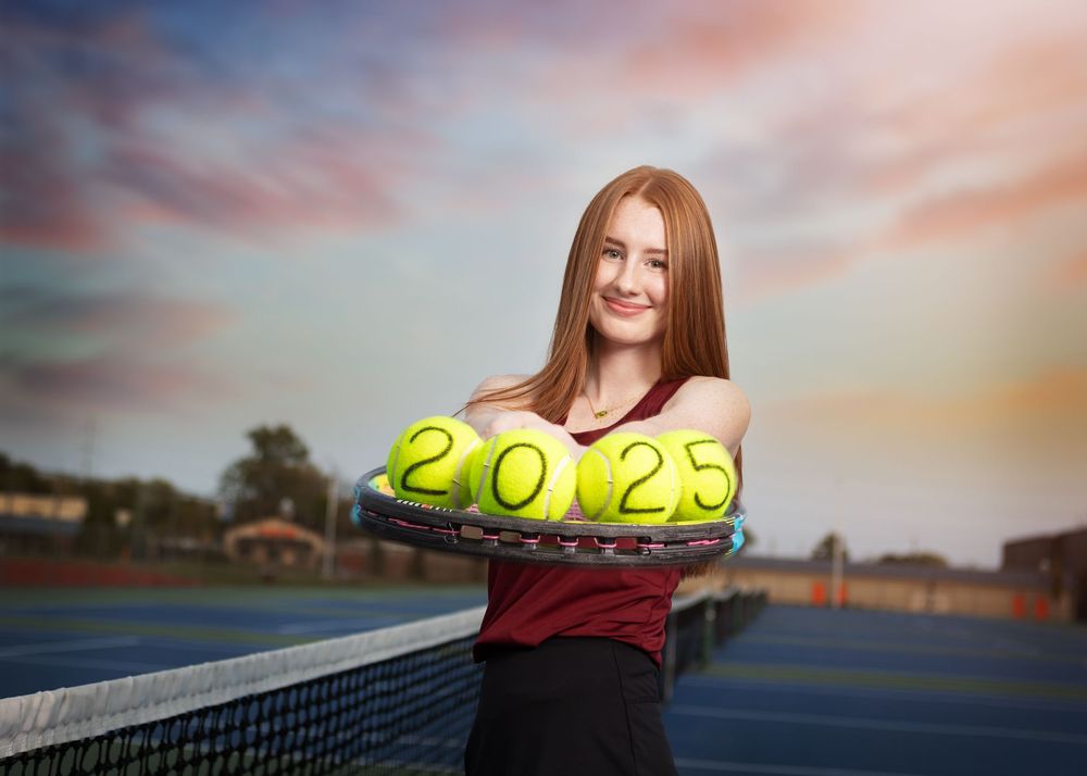 tennis woodhaven senior photography