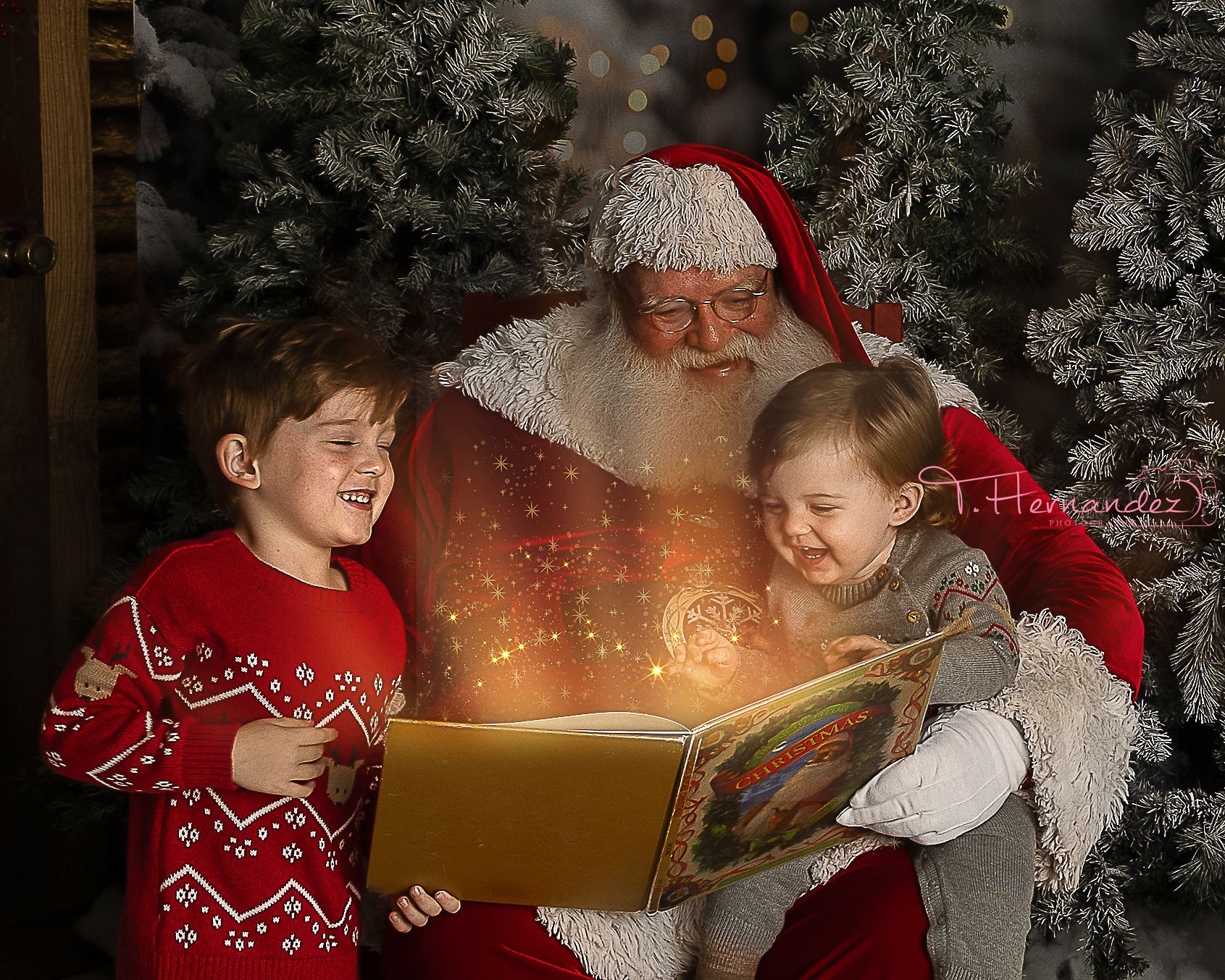 #holidayphotosessions #childrensphotographer #SouthCarolinaphotographer #holidaymagic #santa