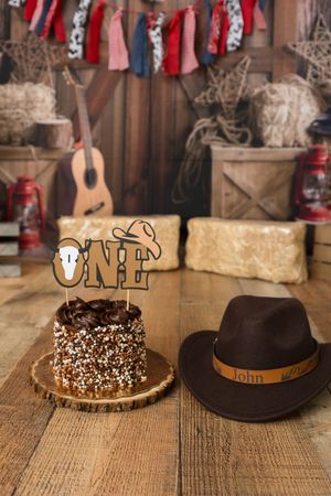 Jacksonville Fl Western Cowboy Cake Smash
