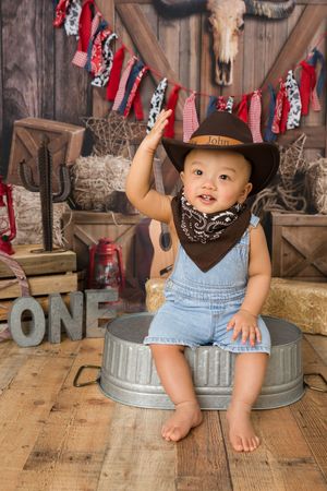 Jacksonville Fl Western Cowboy Cake Smash