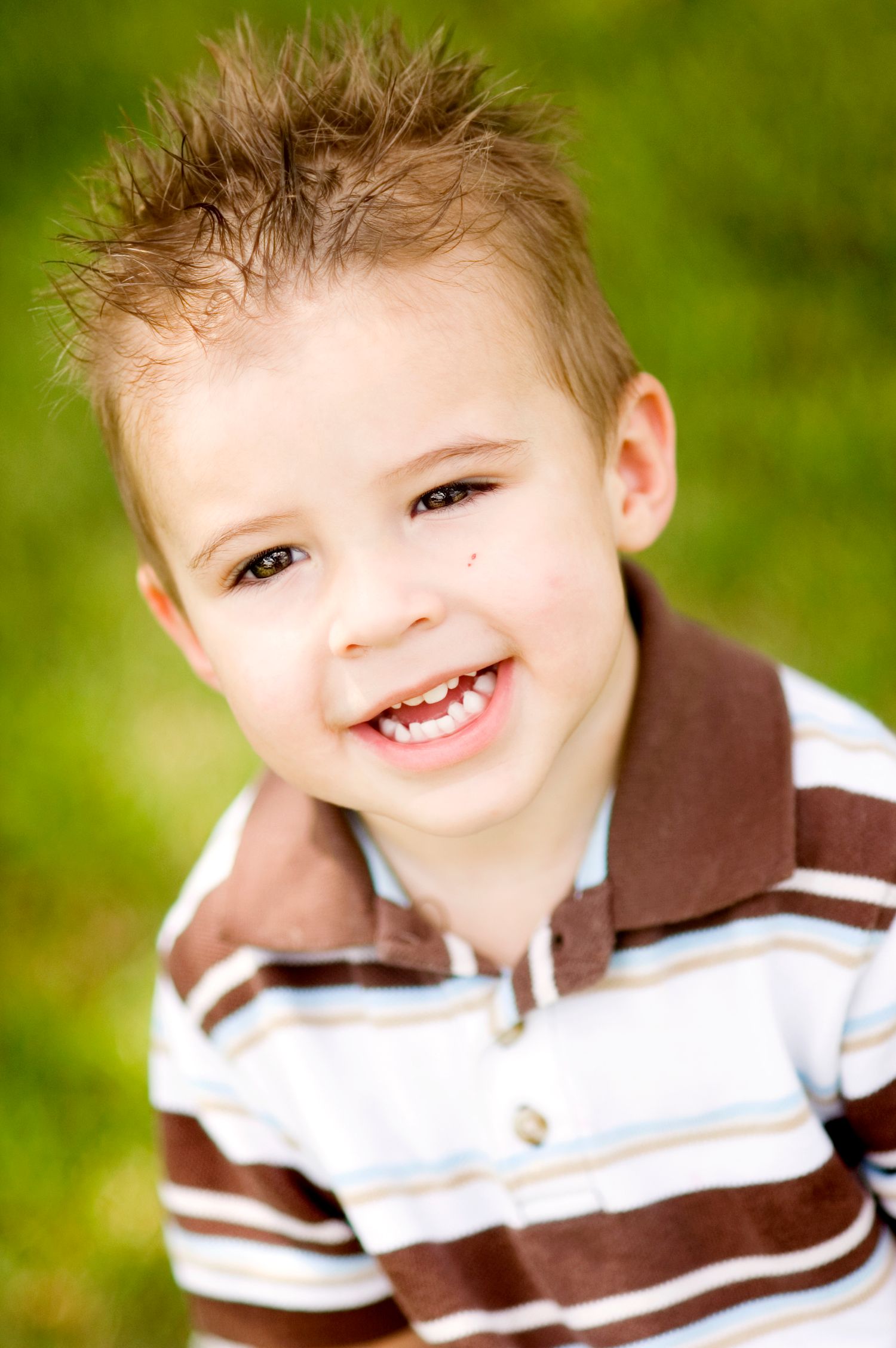 smiling toddler