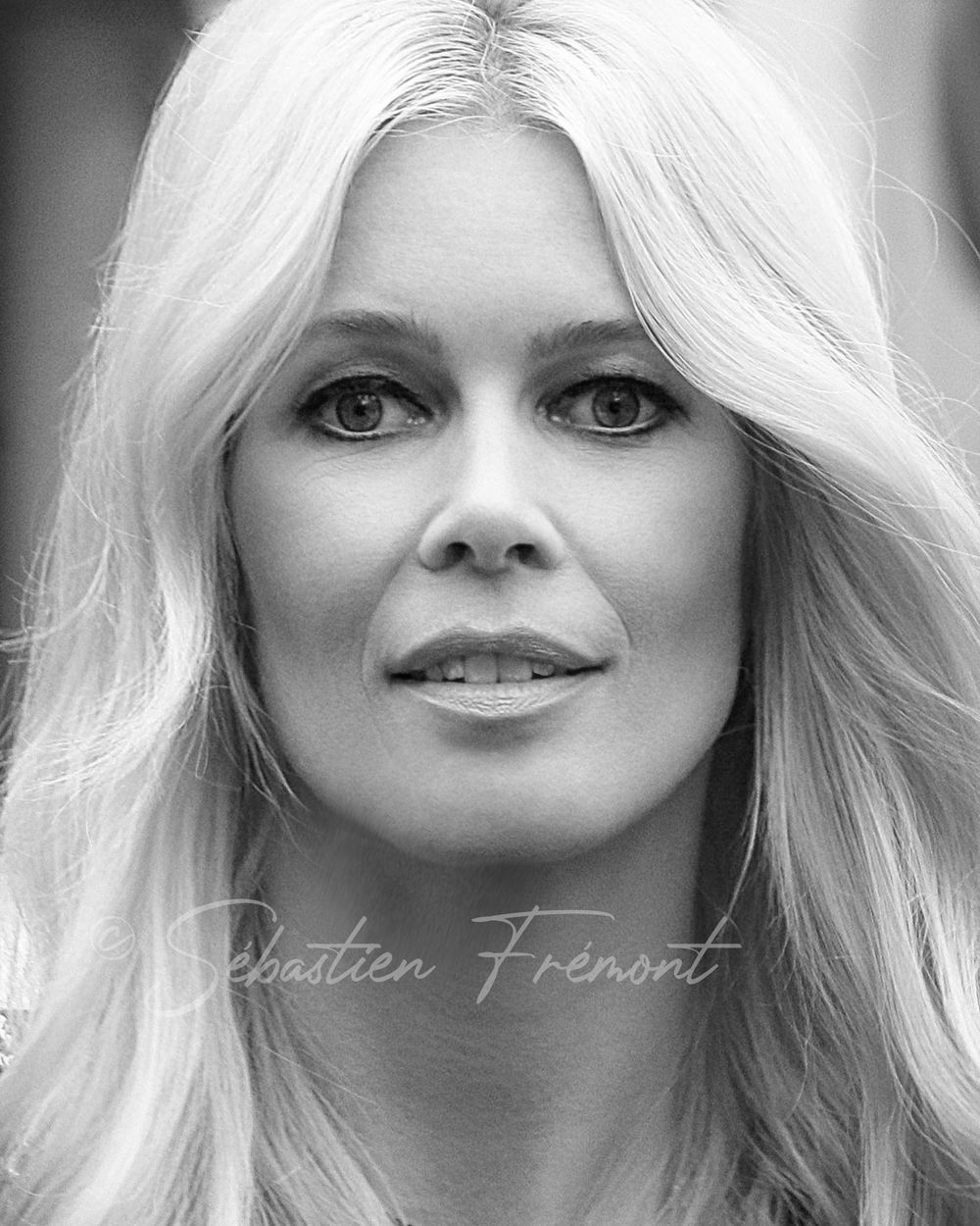 Sébastien Frémont - Celebrity Photographer - Claudia Schiffer / Balmain - Paris
