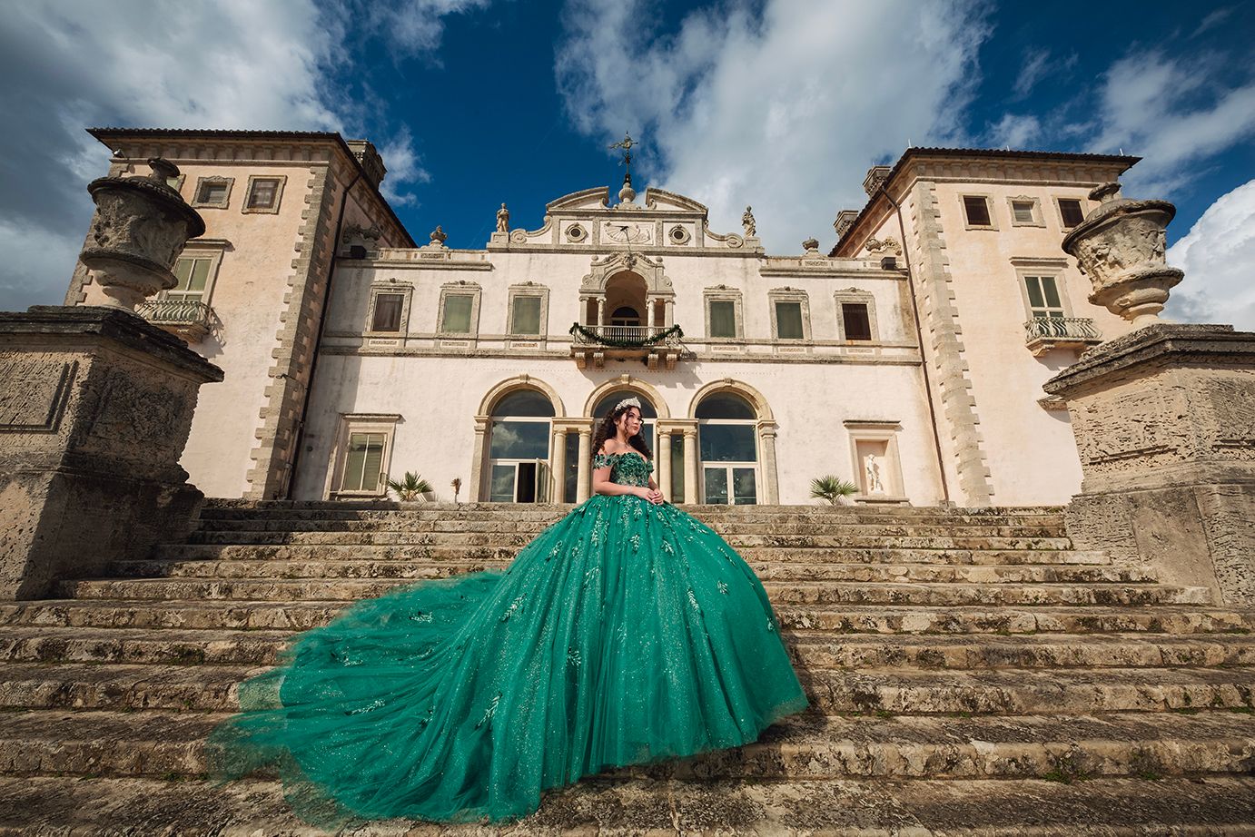 Quinceañera Photography at Vizcaya museum