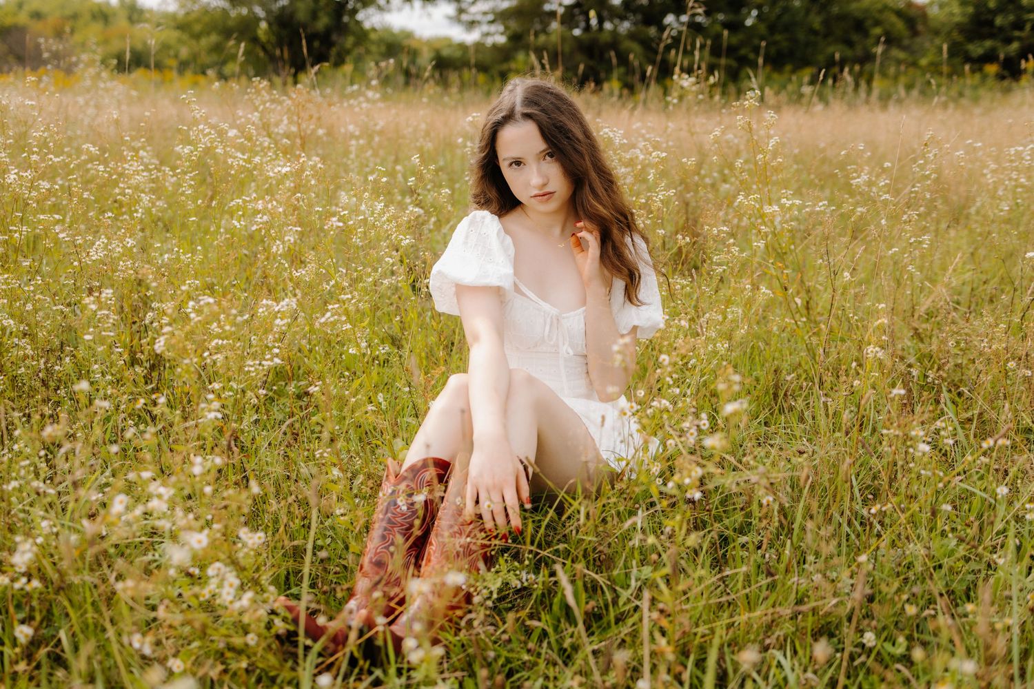 Karters senior pictures with WilanrieBPhotography