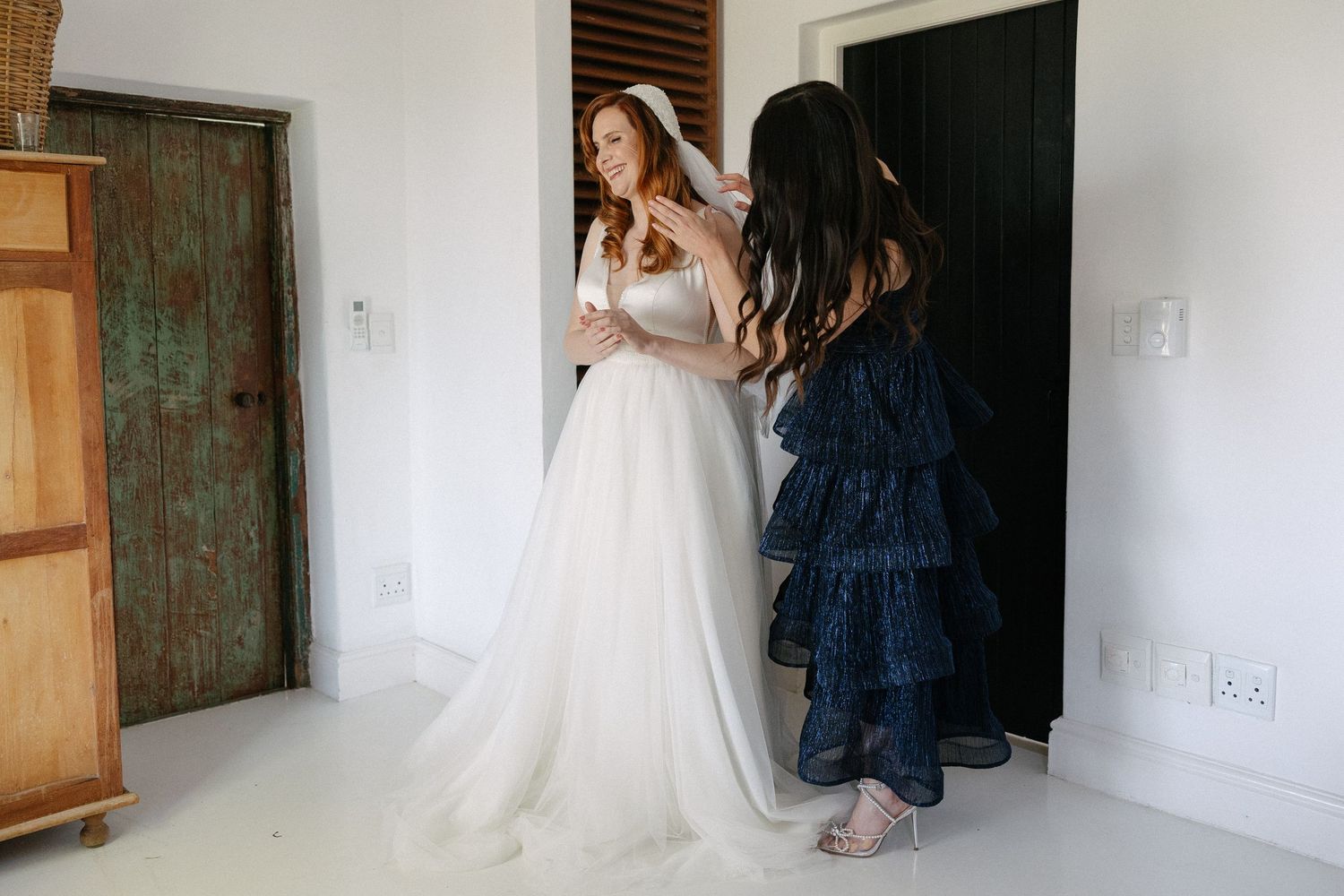 Alexia and Rael at Kalmoesfontein wedding photos capturing celebrations and beautiful portraits with Christene de Coning Photography.