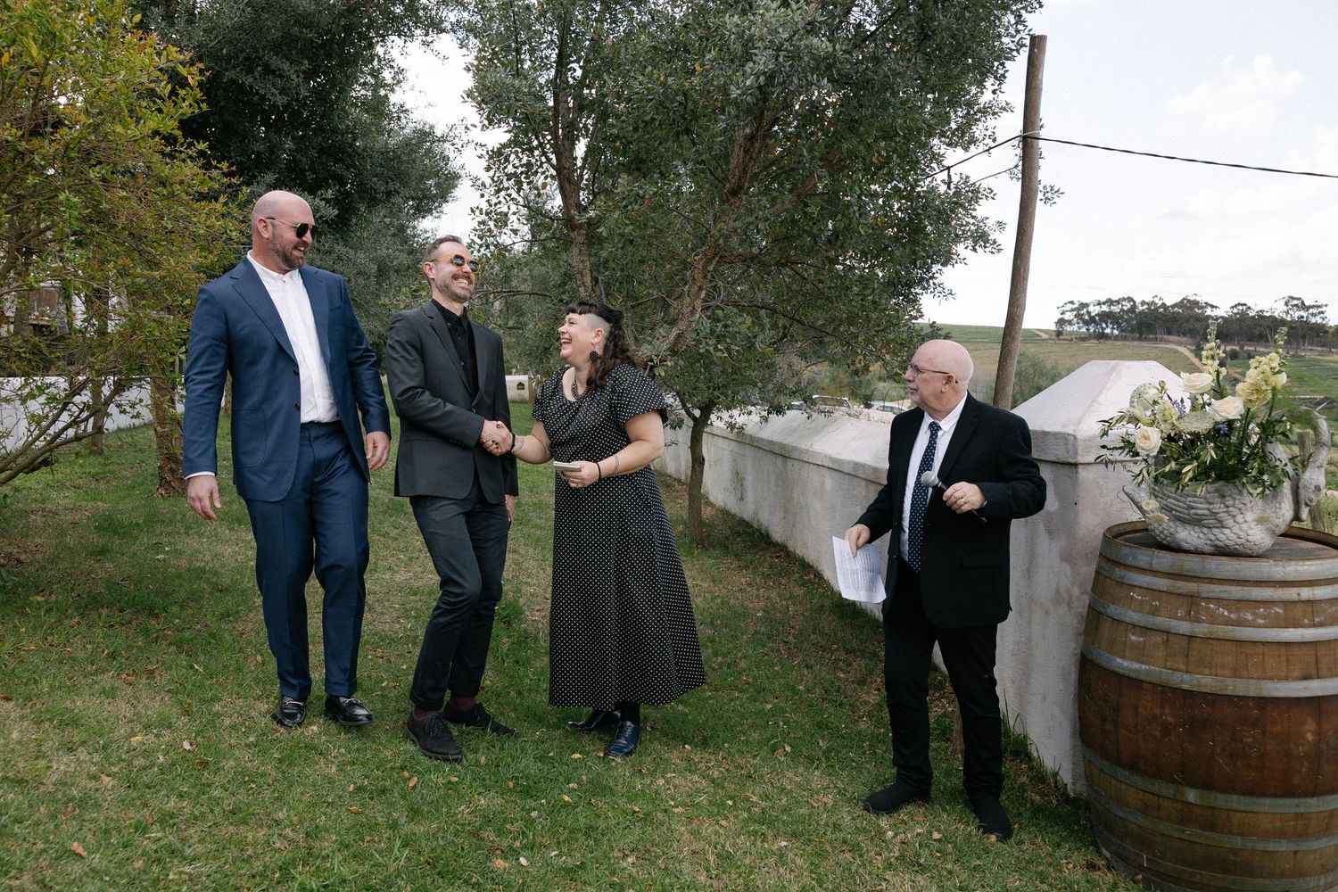 Alexia and Rael at Kalmoesfontein wedding photos capturing celebrations and beautiful portraits with Christene de Coning Photography.