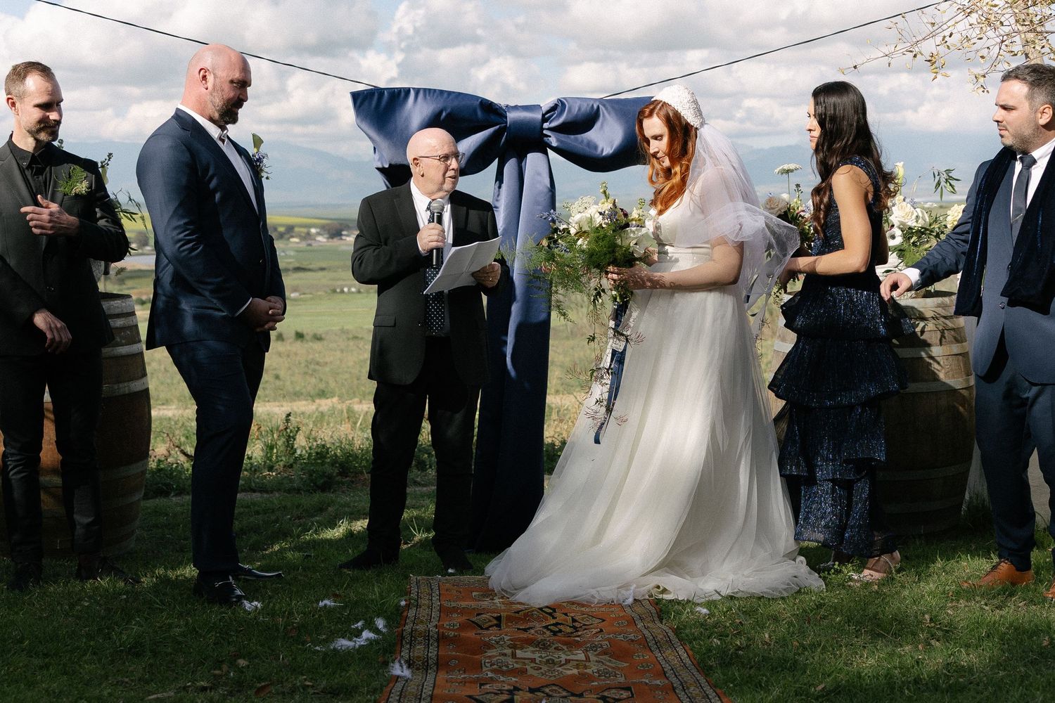 Alexia and Rael at Kalmoesfontein wedding photos capturing celebrations and beautiful portraits with Christene de Coning Photography.