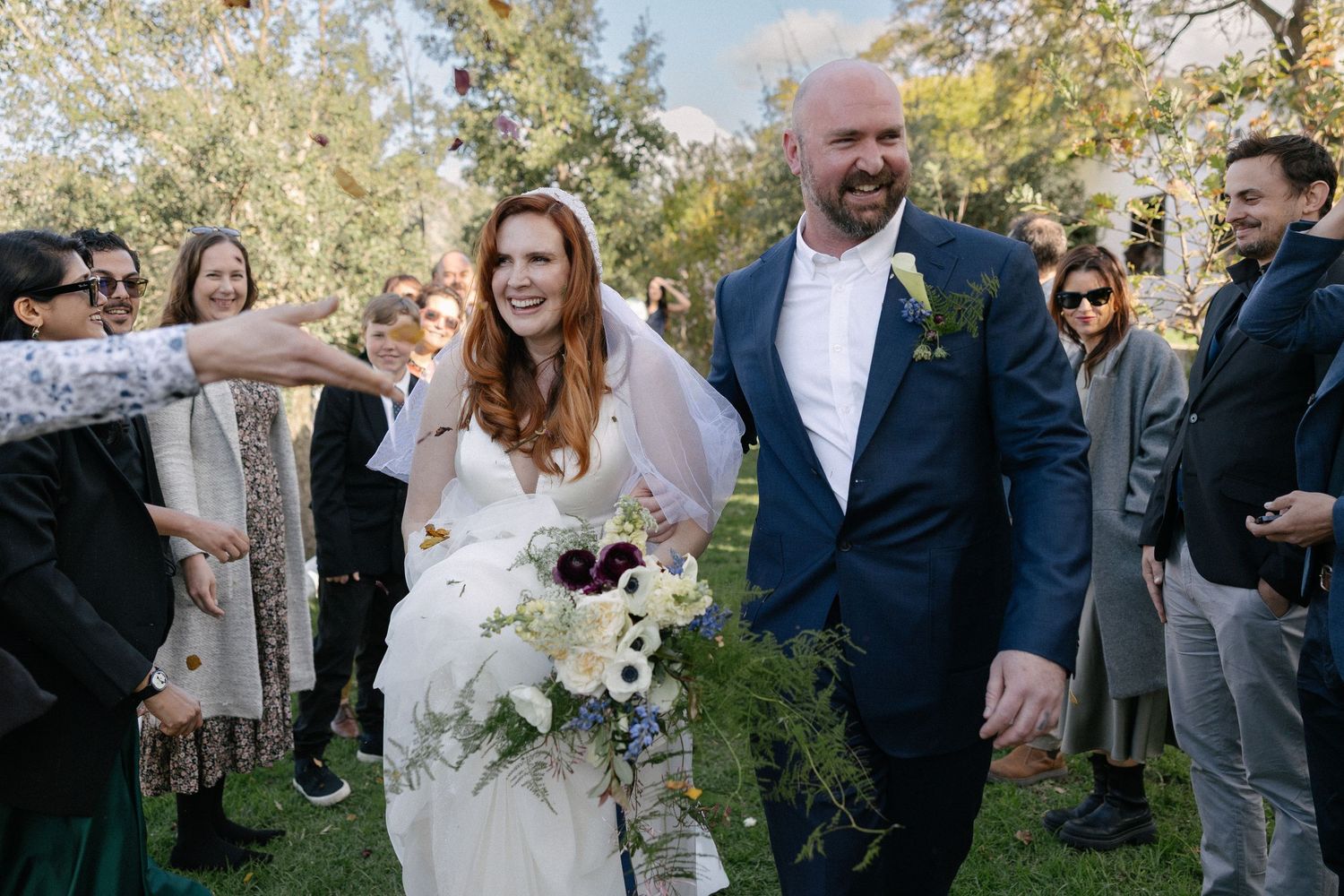 Alexia and Rael at Kalmoesfontein wedding photos capturing celebrations and beautiful portraits with Christene de Coning Photography.