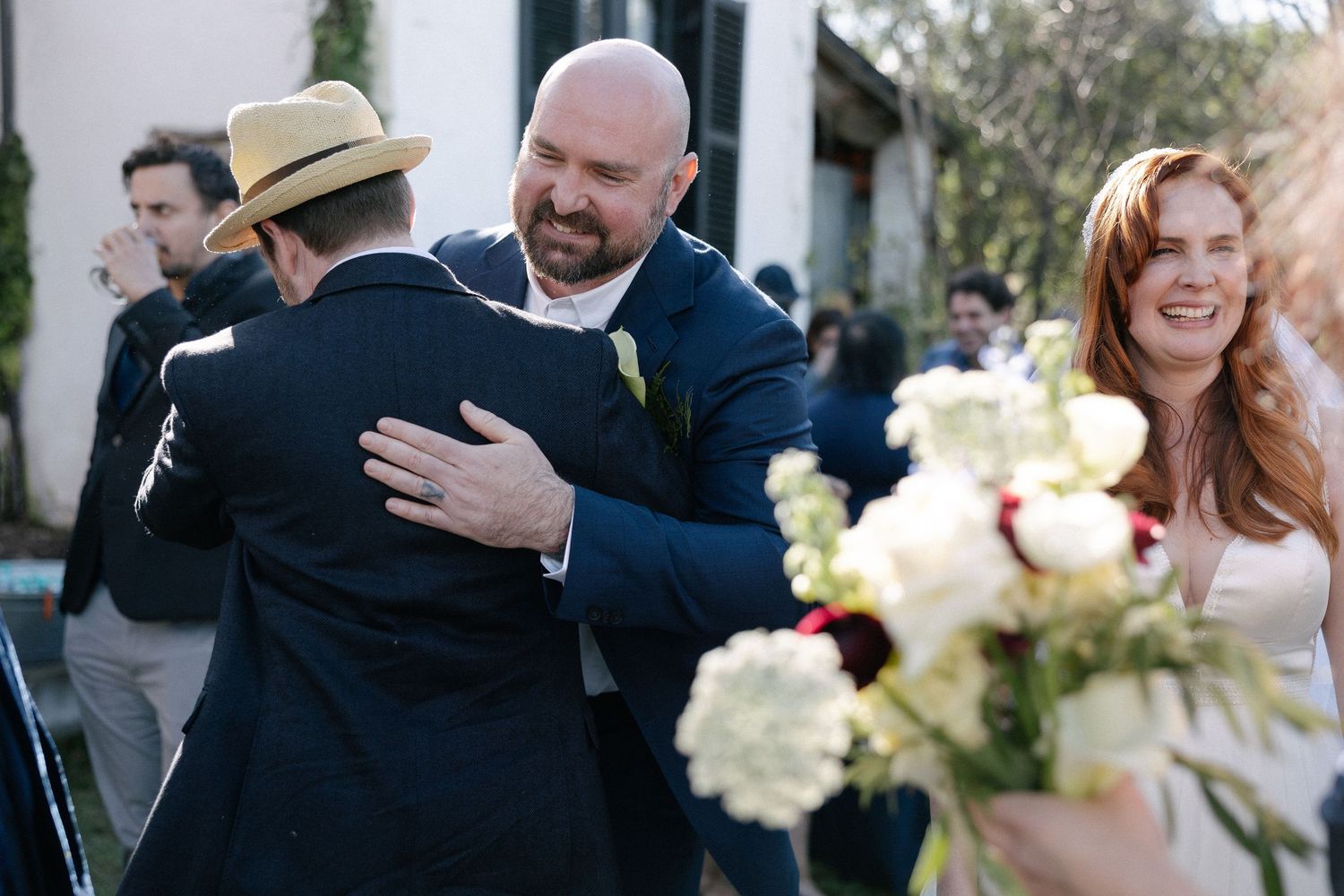 Alexia and Rael at Kalmoesfontein wedding photos capturing celebrations and beautiful portraits with Christene de Coning Photography.