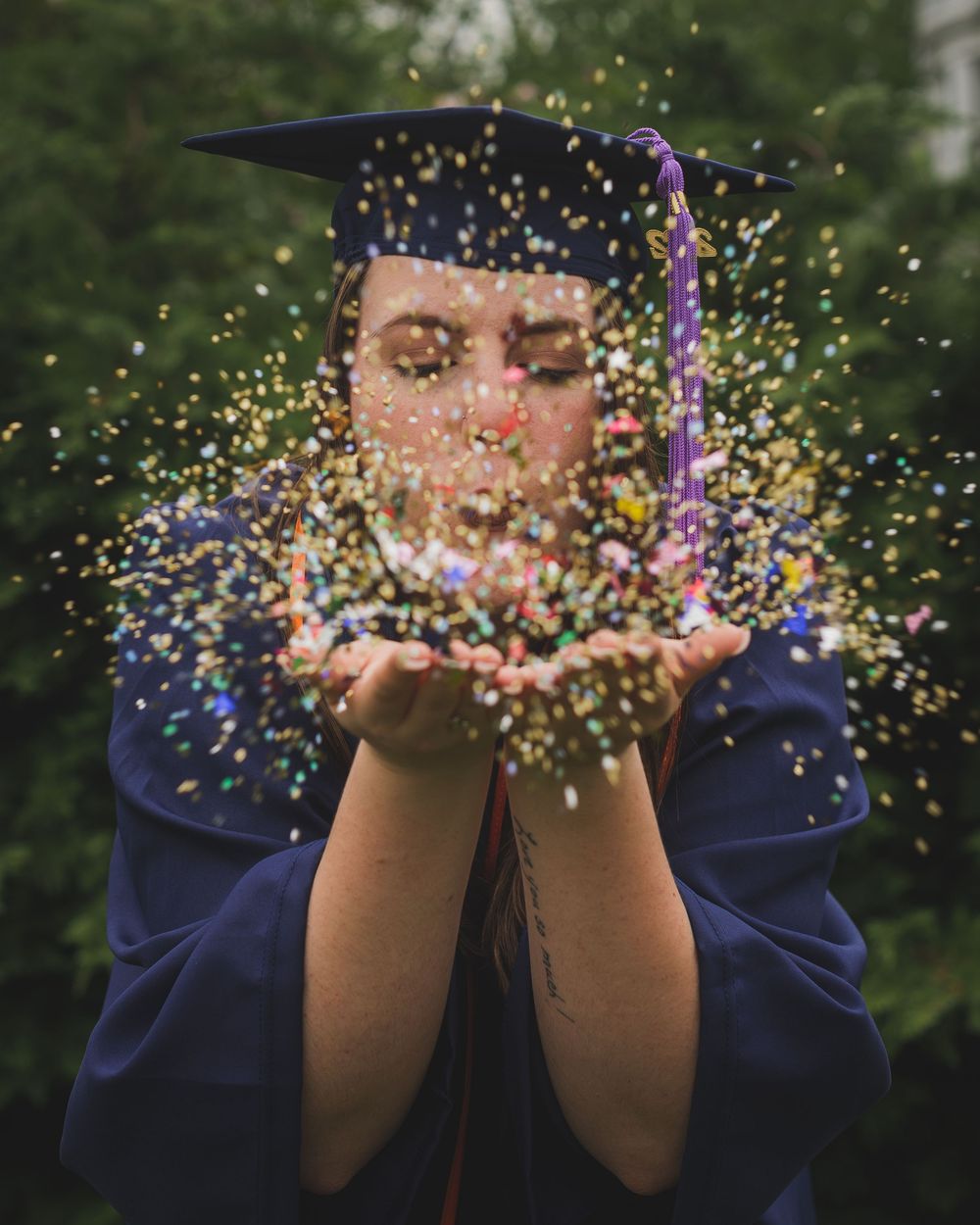 Graduation portraits by T Marie Photography