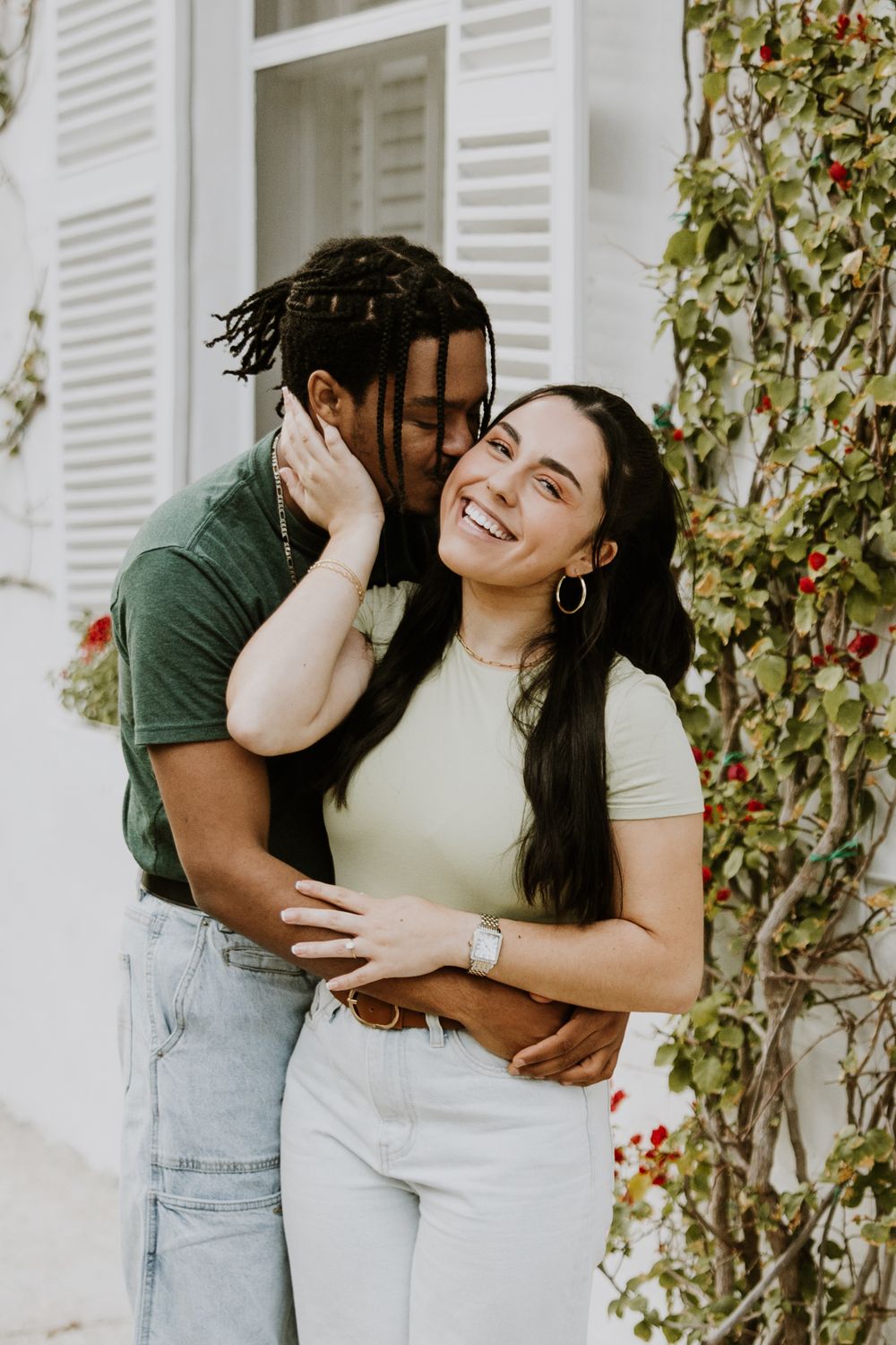 Downtown Palm Beach Engagement photos captured by Lindsay McDow Photography in Worth Ave