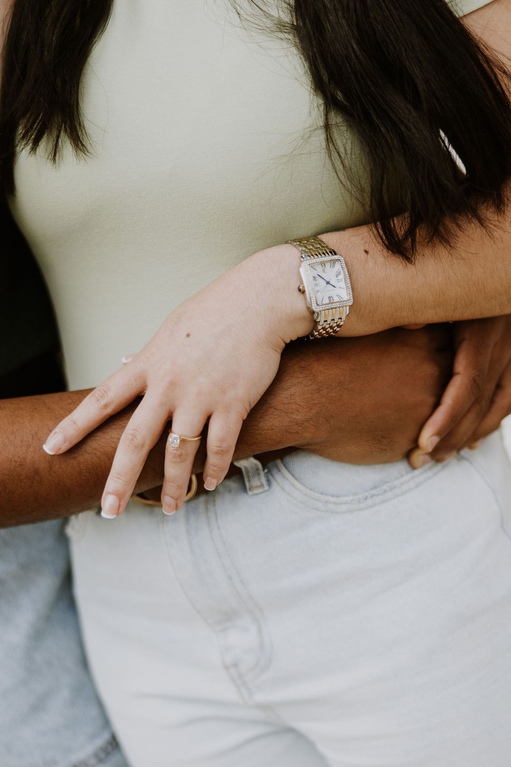 Downtown Palm Beach Engagement photos captured by Lindsay McDow Photography in Worth Ave
