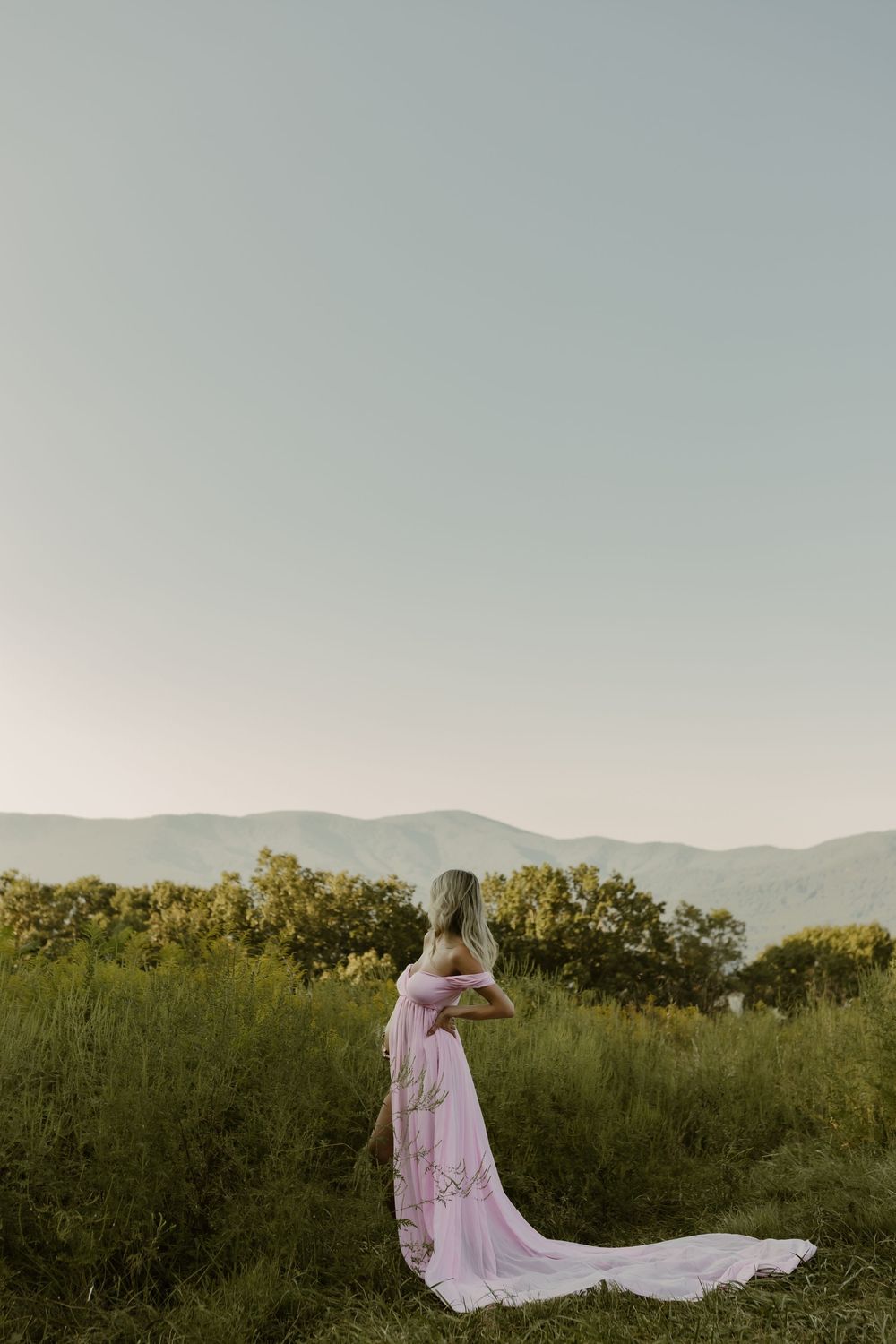 Maternity session in Ellijay Georgia