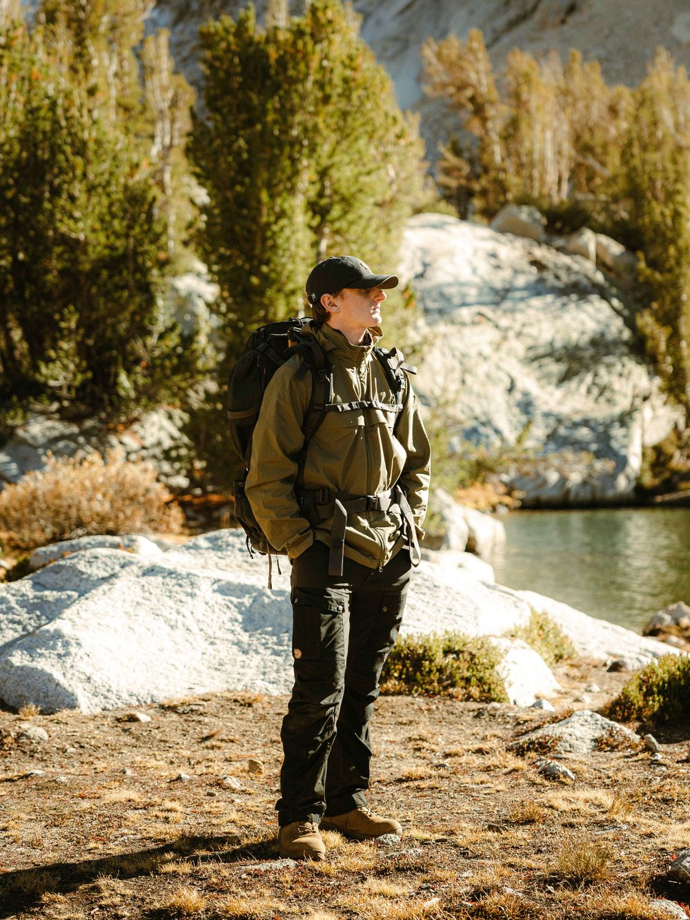 Fjallraven Backpacking Products - Vidda Hat, Abisko Hike Jacket, Keb Trousers, Kajka 65L