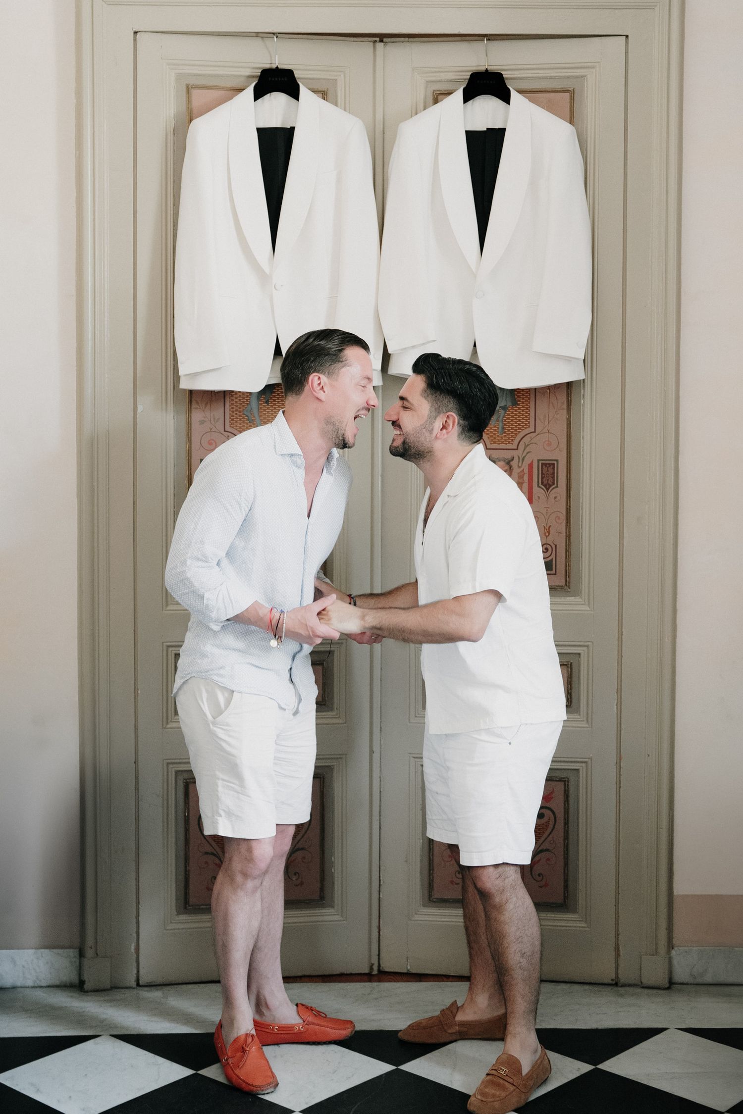 preparativi degli sposi a villa nobel sanremo prima della cerimonia di matrimonio