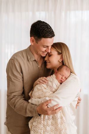 inhome newborn photos