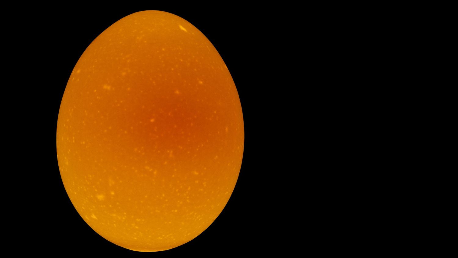 A sequence of six orange circular sun images showing the progression of a solar eclipse against a black background.