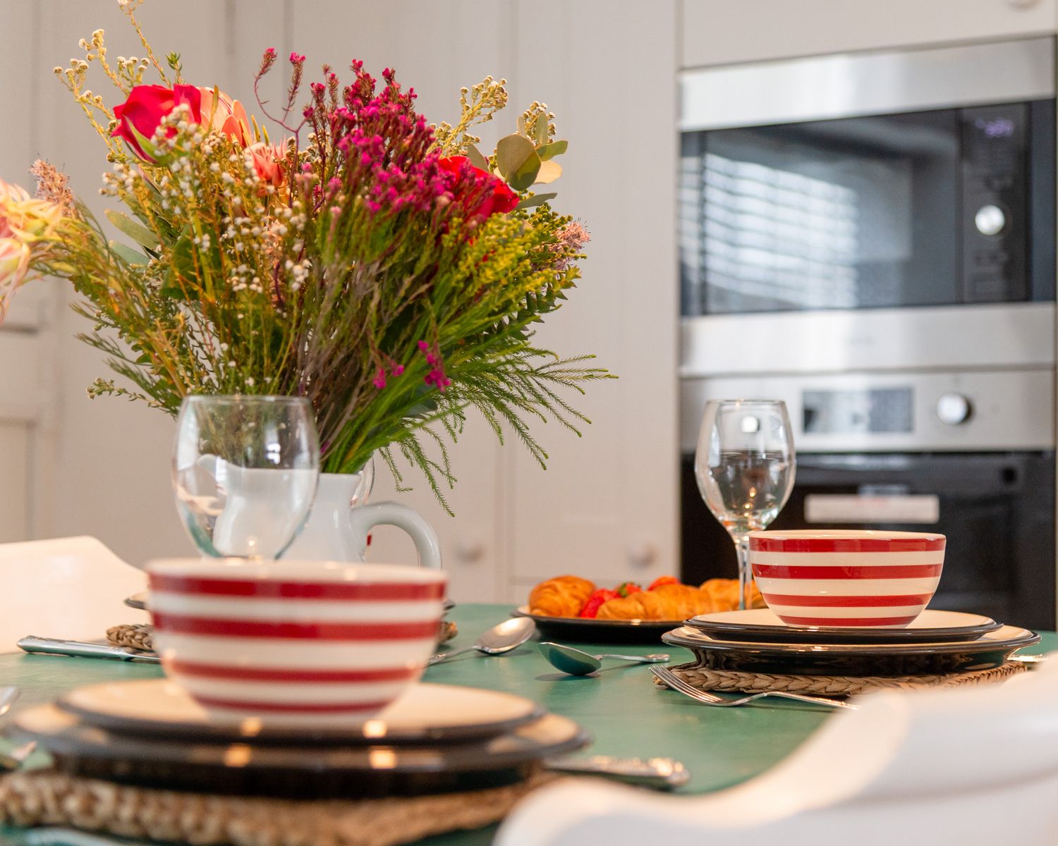 kitchen scene in lerryn