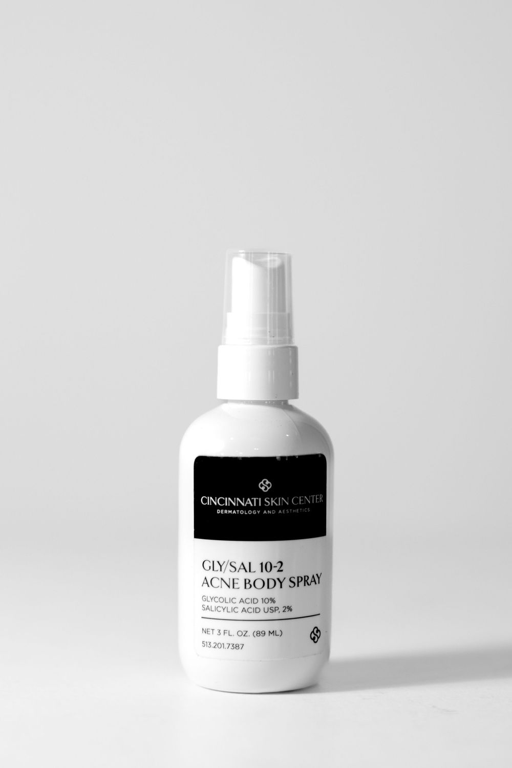 Professional product photography for Cincinnati Skin Center showcasing beauty and skincare branding images.