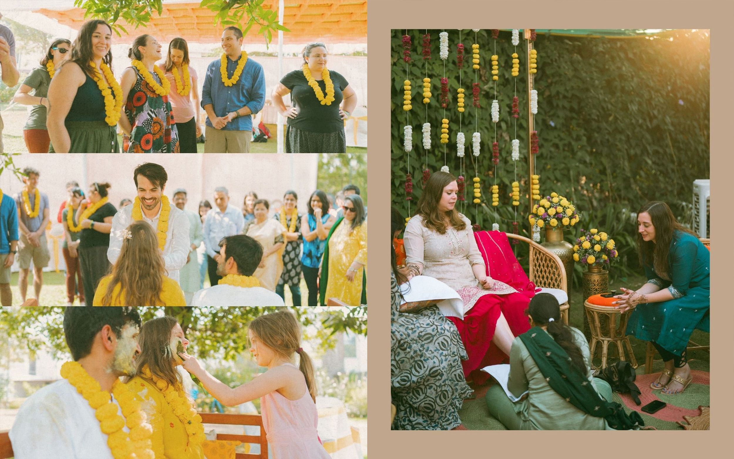Stunning outdoor wedding reception with guests gathered for celebrations, expertly shot by a trusted wedding photographer near me in Mumbai.