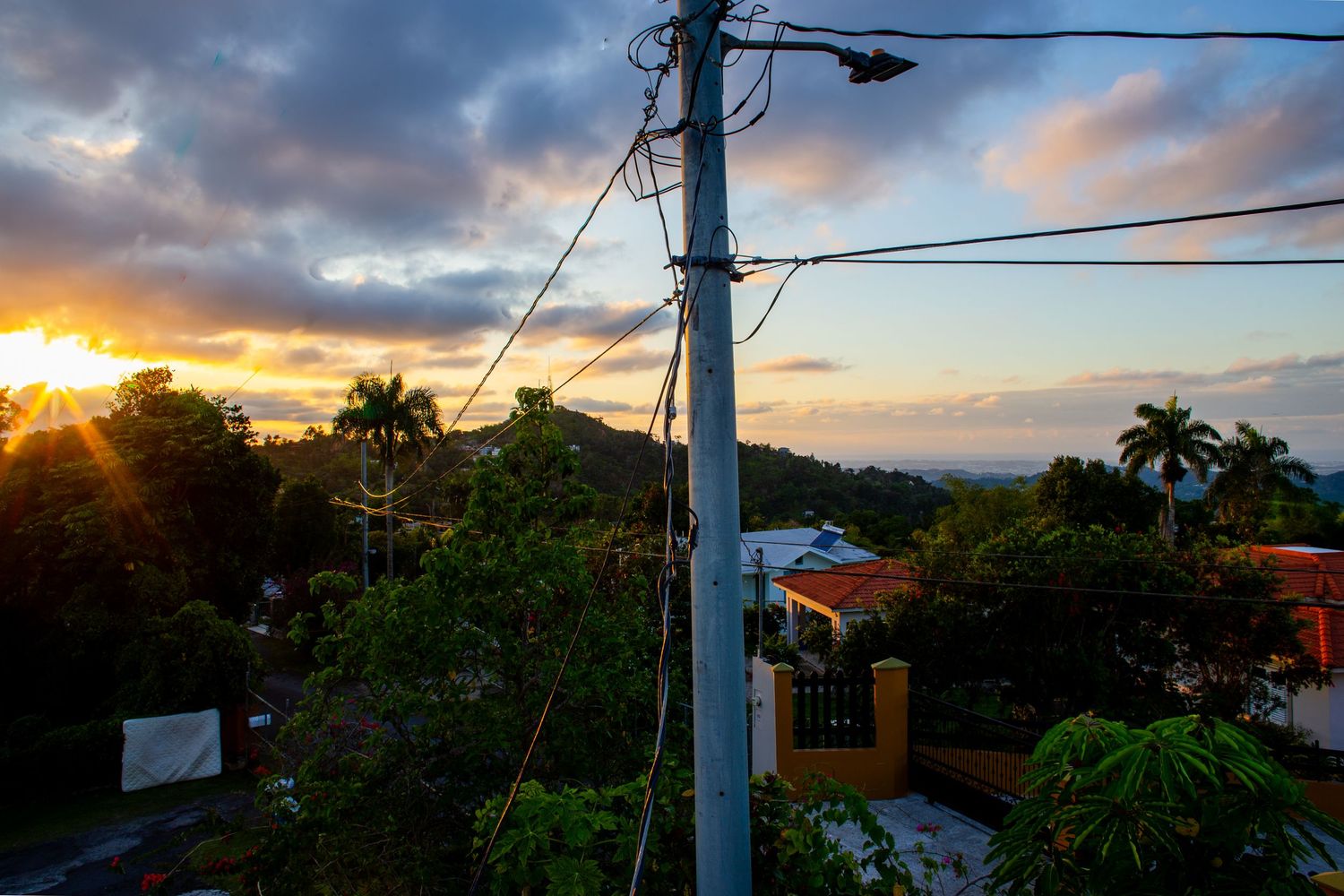 Real estate photo for a short-term rental in Aguas Buenas, Puerto Rico. View.