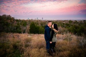 Couple Tandy Hills Fort Worth Texas