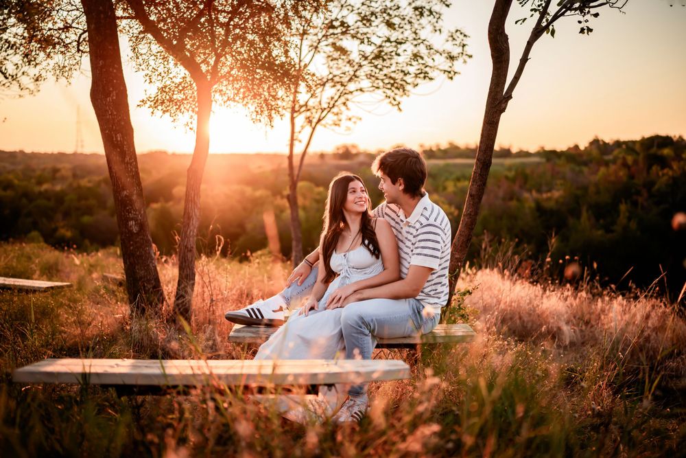Senior Couple Tandy Hills Fort Worth Texas