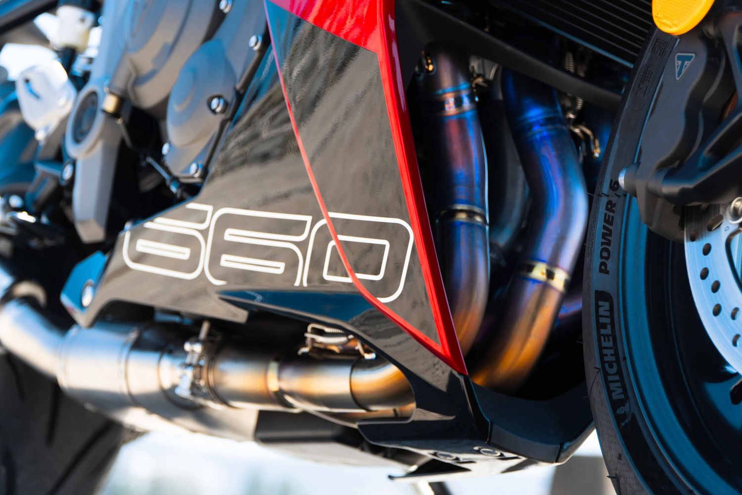 Daytona 660 Titanium Exhaust made by VanDemon, Wollongong Australia. By FXLSE Media - professional motorsport and portrait photography.