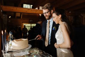 Catholic wedding portrait