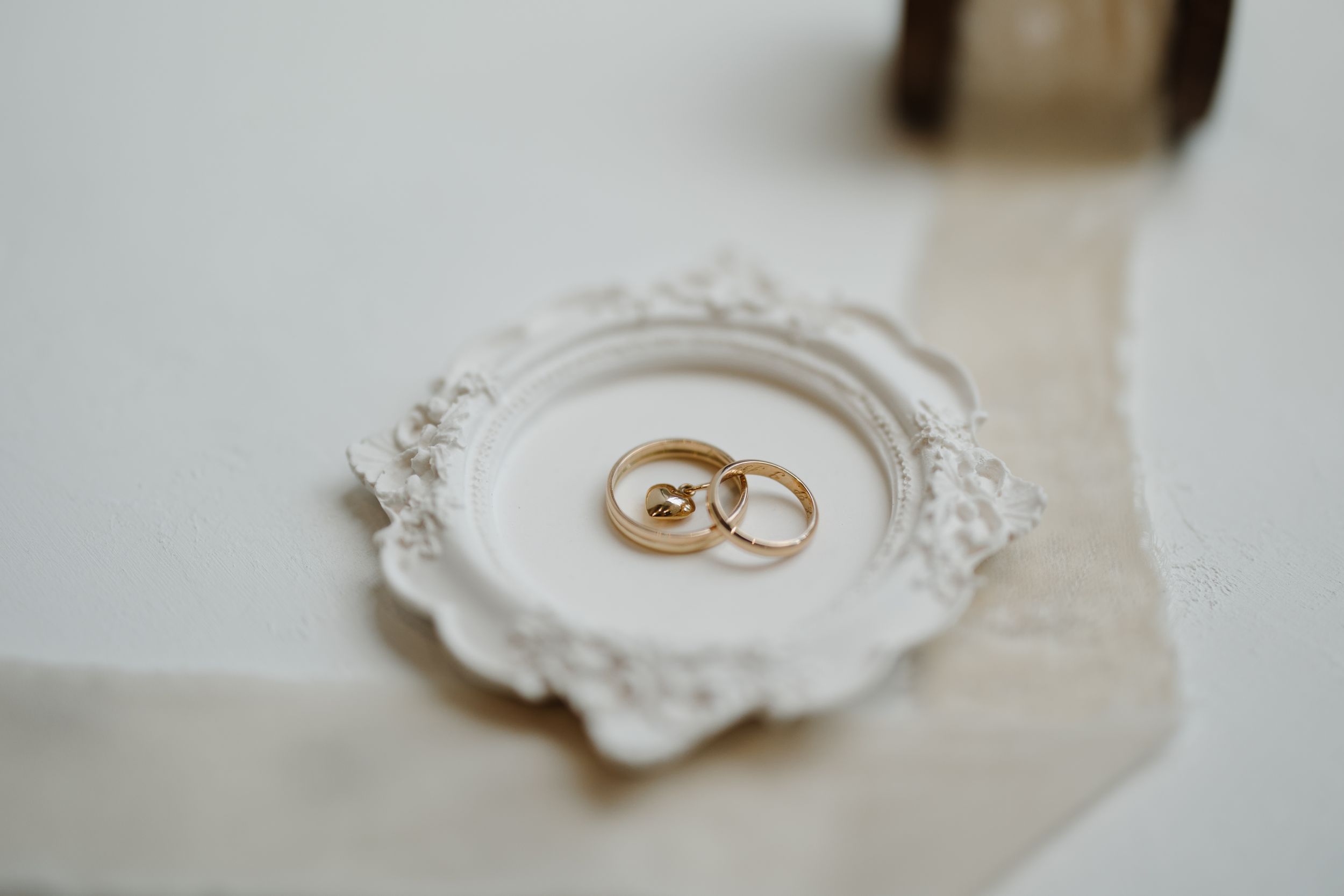 Catholic wedding portrait