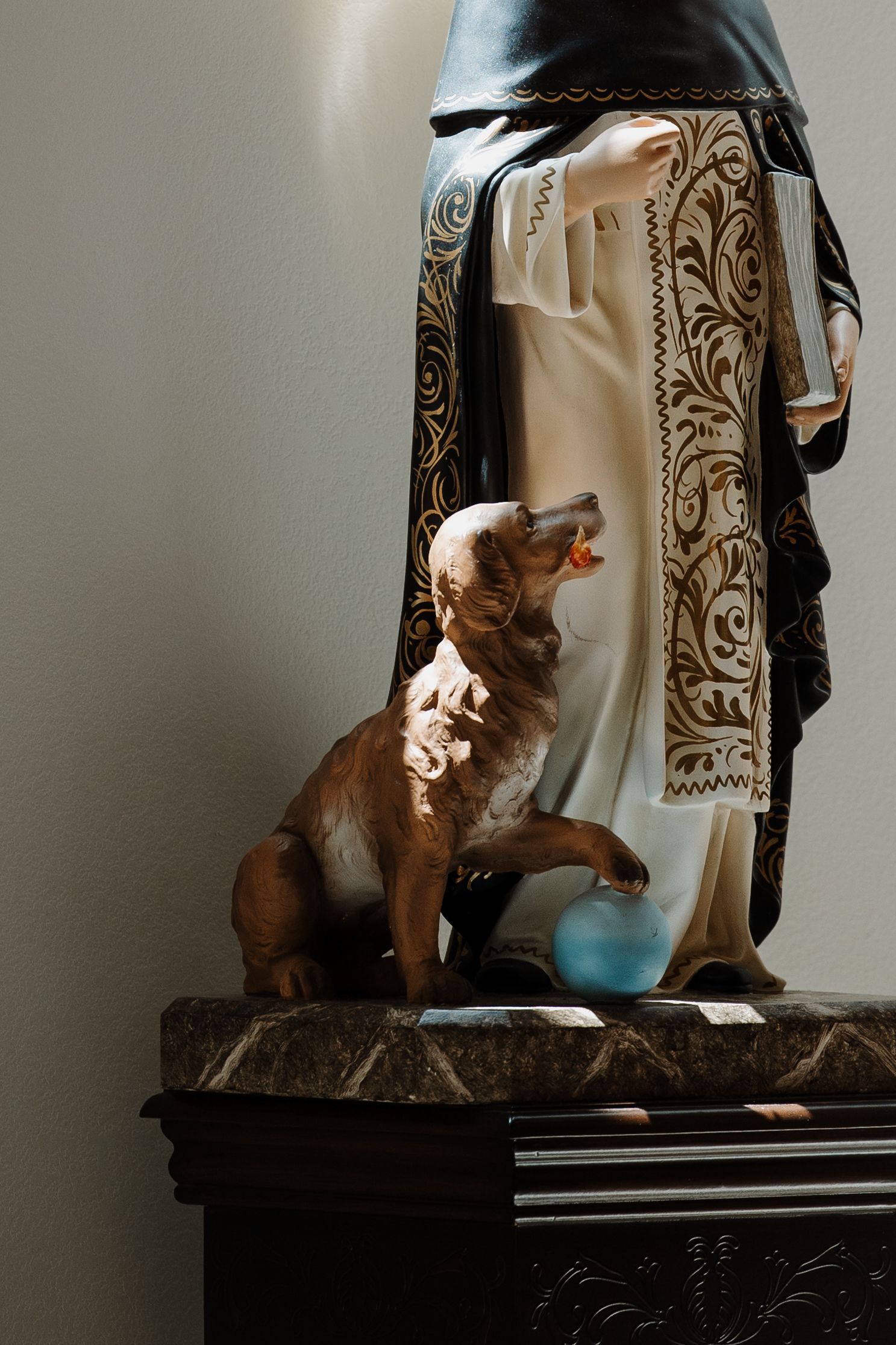 Catholic wedding portrait