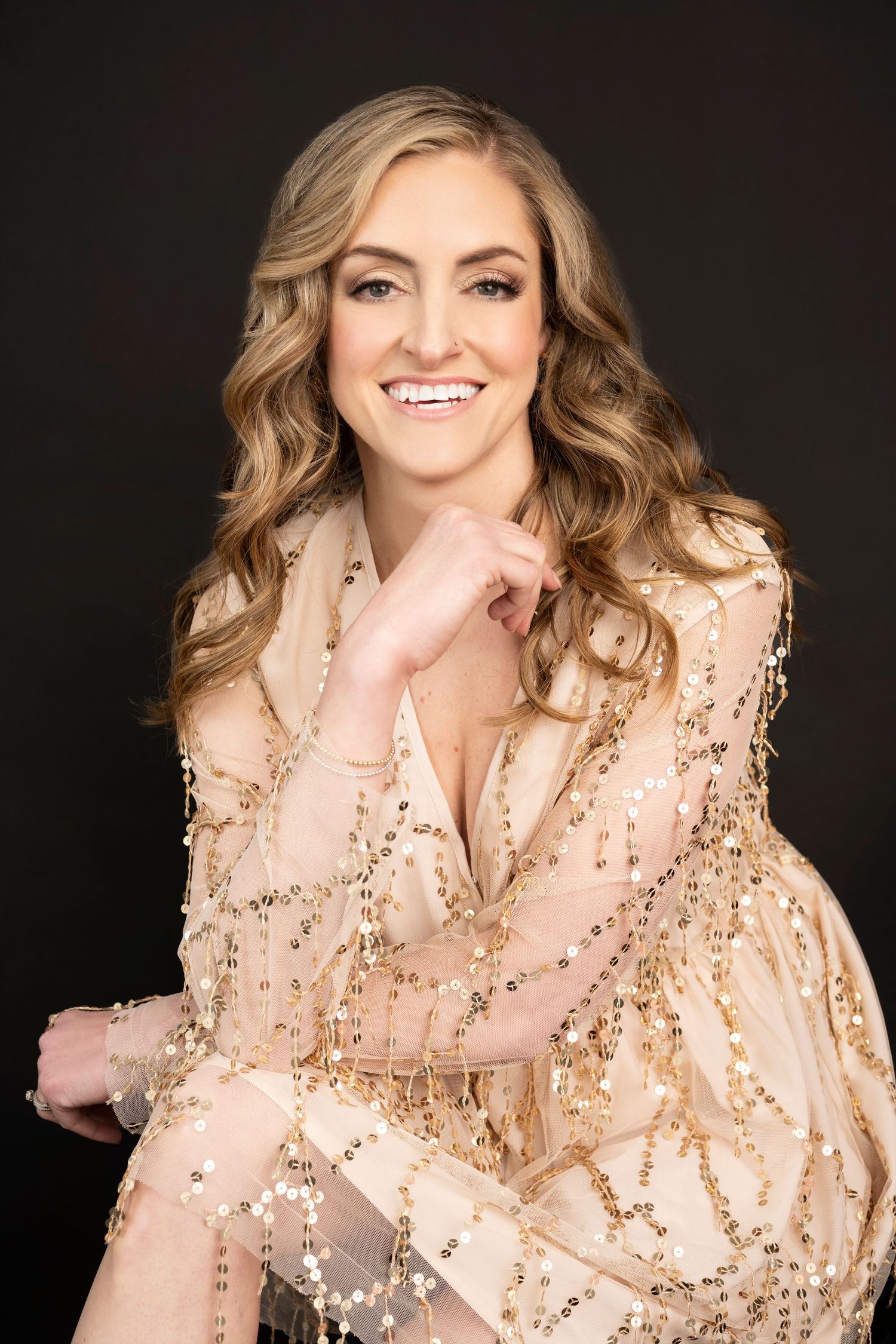 Beauty portrait by Soulful Portraits by Mayeluz, capturing elegance and confidence in Charlotte, NC.