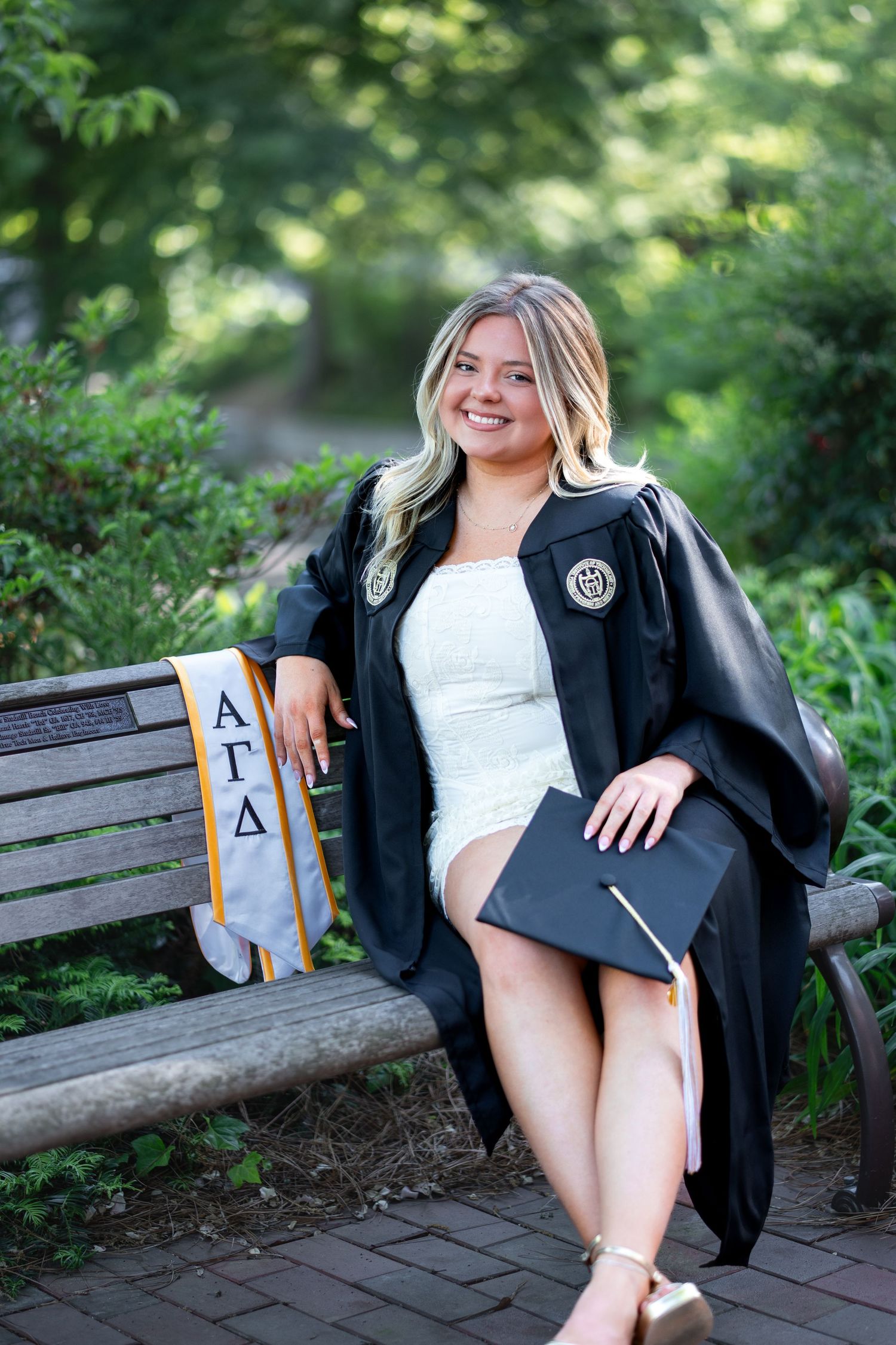 Tech tower benches Georgia Tech graduation photos locations
