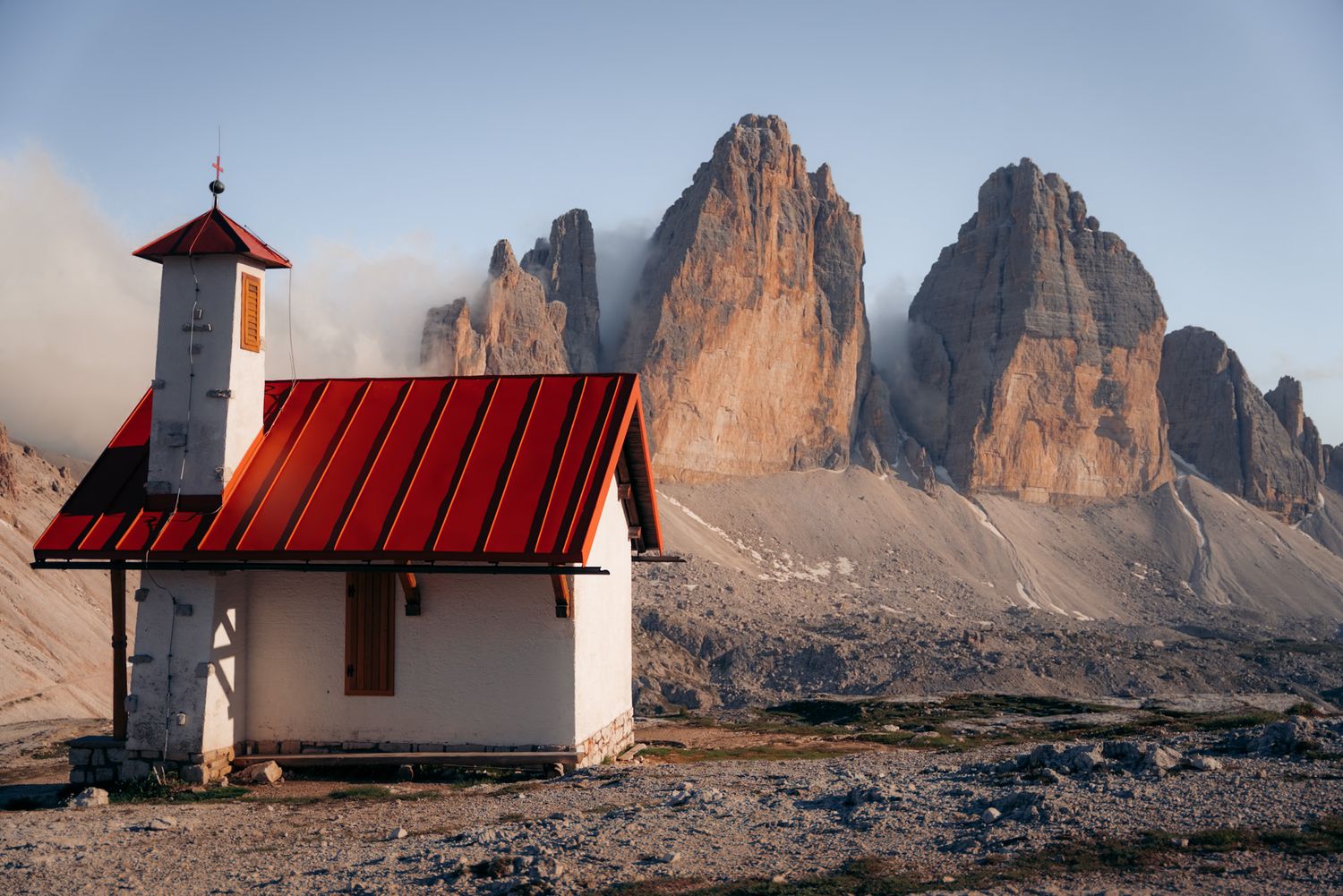 chapelle des tre cime di lavaredo