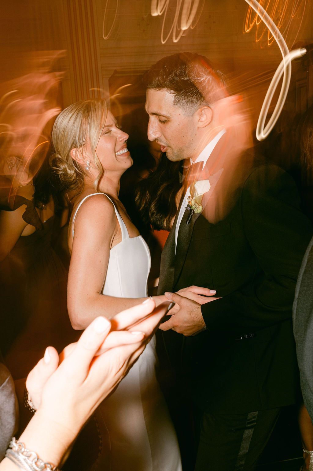 Wedding couple dancing at a Willard wedding