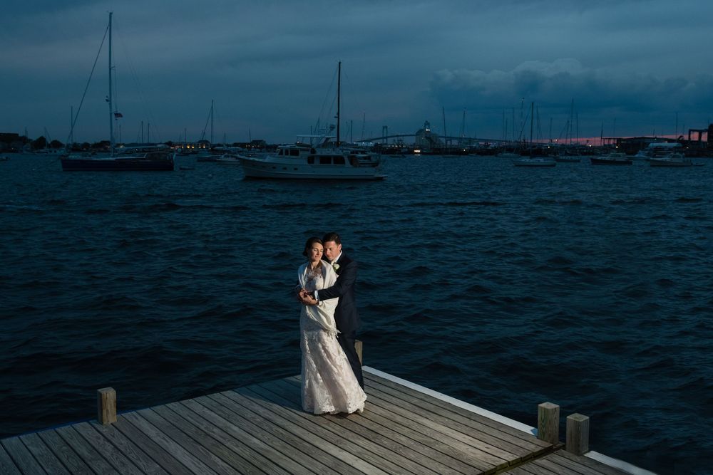 The Bohlin summer wedding 
Newport Rhode Island 
sunset photographer