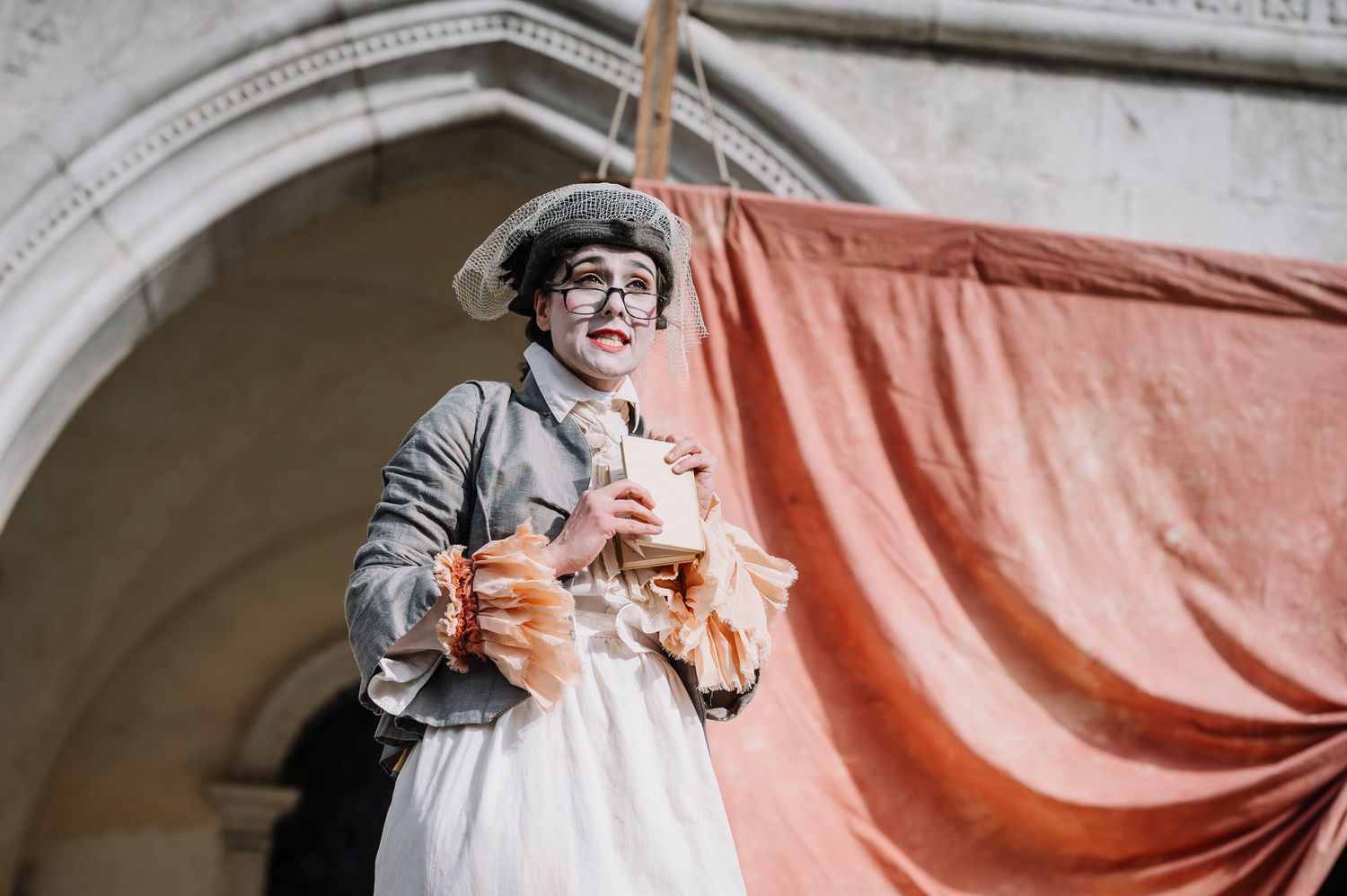 Spettacolo teatrale in Piazza San Marco a Venezia