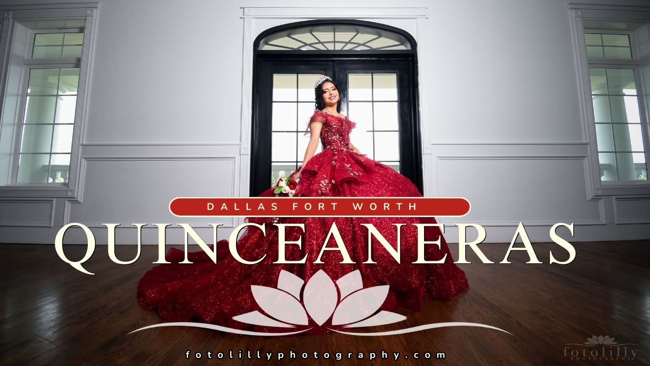 Quinceañera photo session only in Dallas Fort Worth delivering professional portraits without event pressure