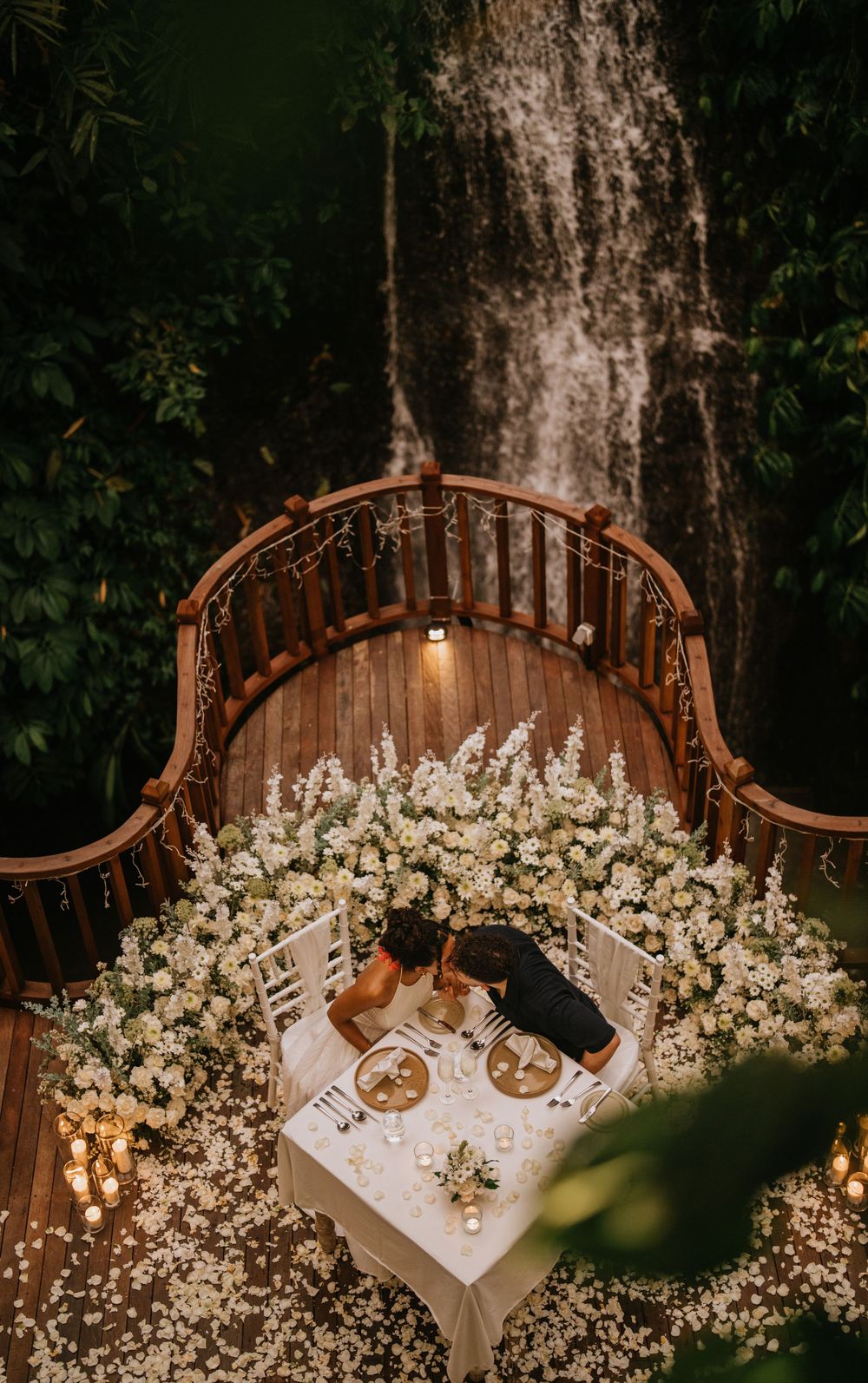 Intimate engagement photography session in The Kayon Resort Bali