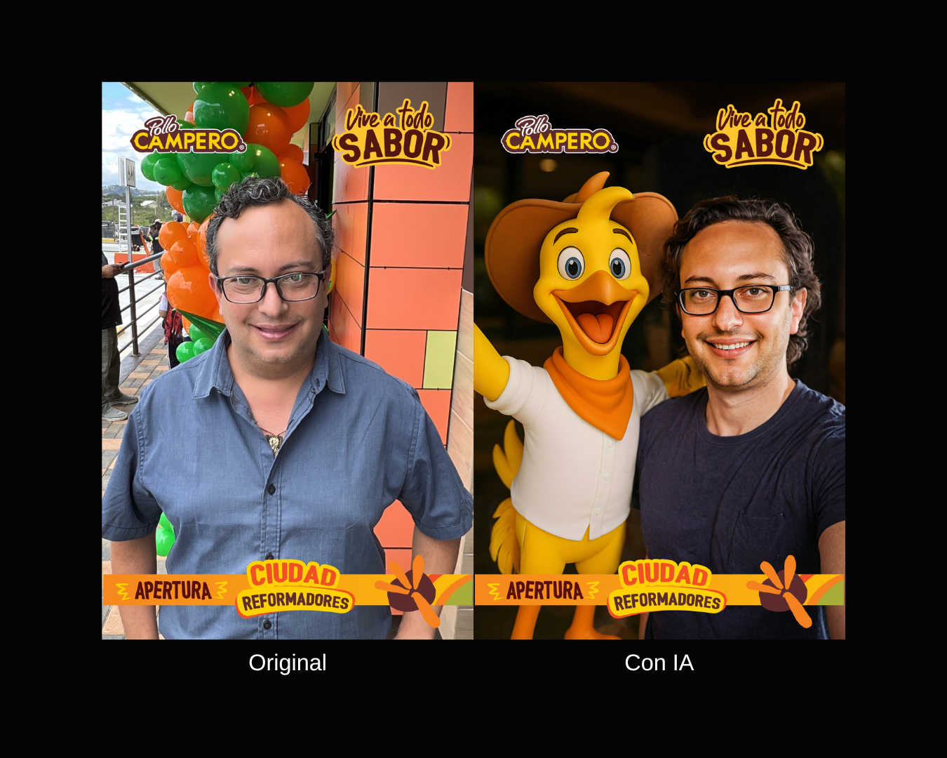 Cabina IA para eventos corporativos en Guatemala con fotos únicas
