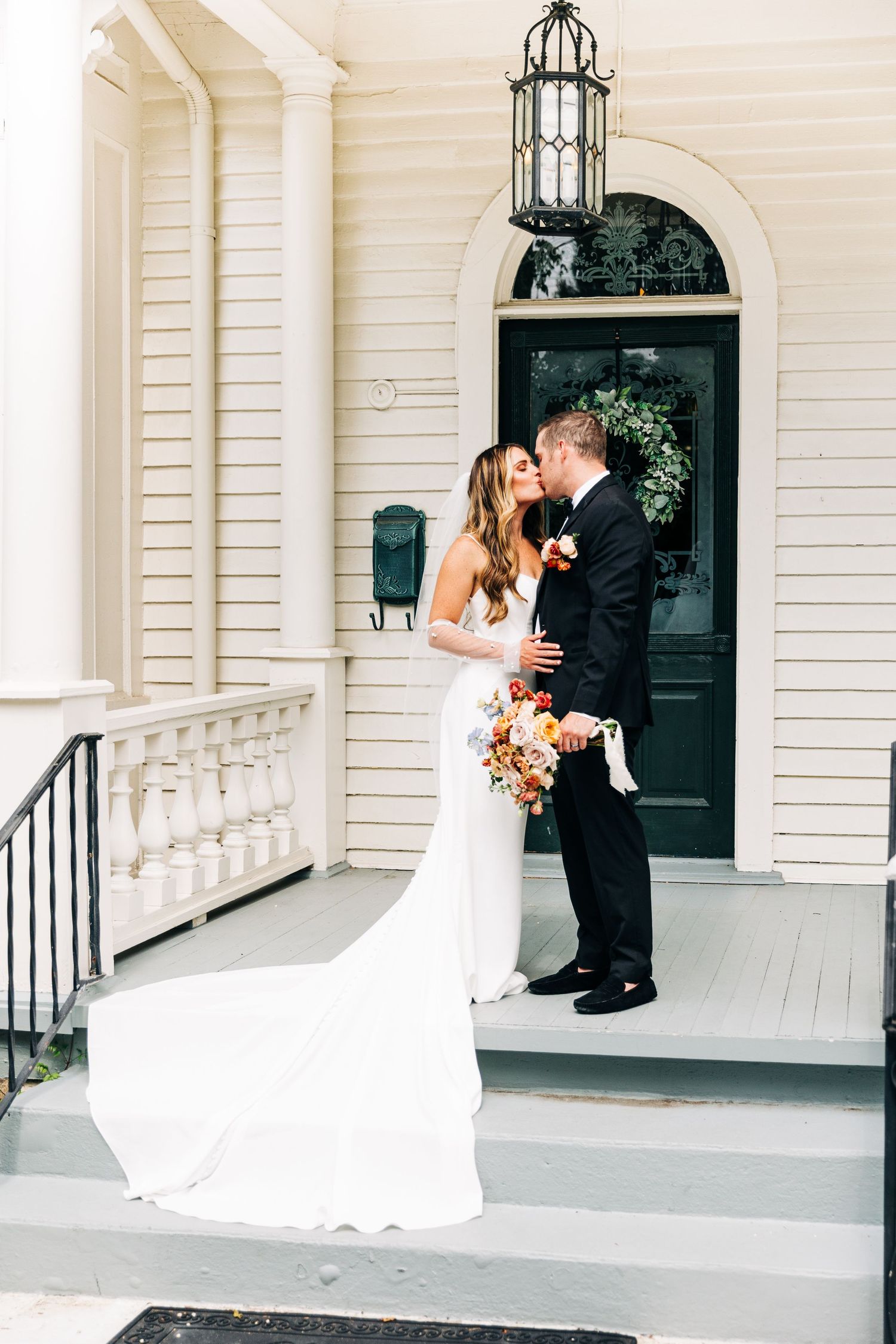The Stanley House Wedding Couple Portraits