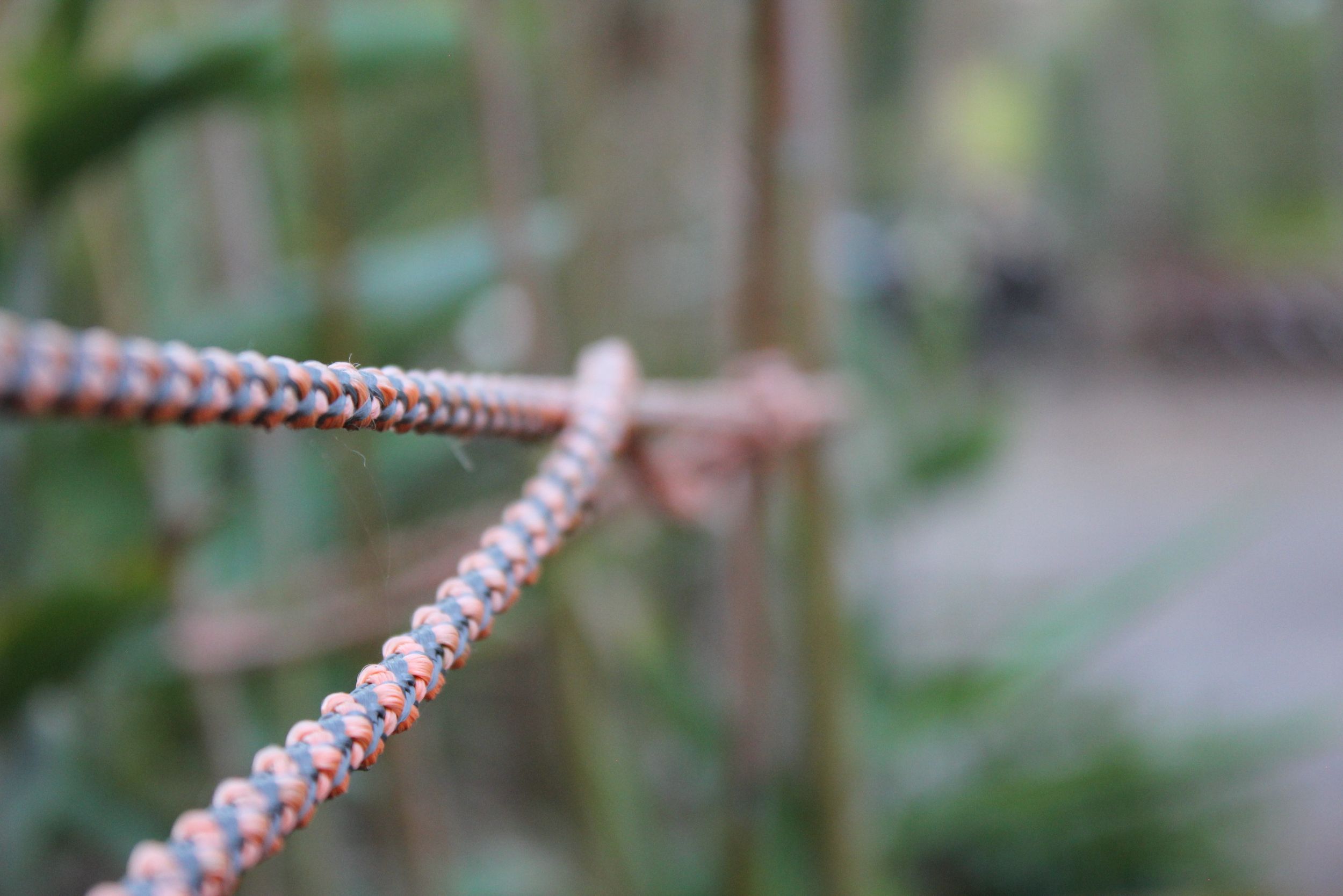 Pipes, rope around the farm