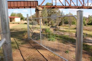 The old bridge gate