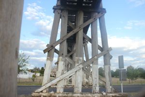 Manilla NSW showground historic bridge